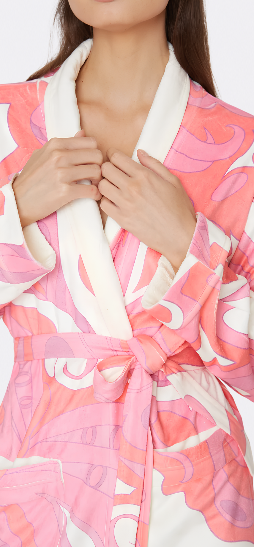 Pink Martini Long Robe