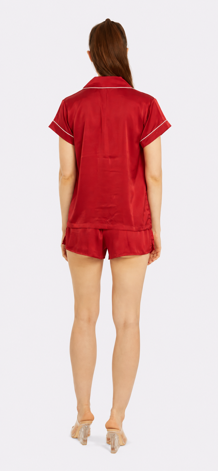 Red Short PJ Set