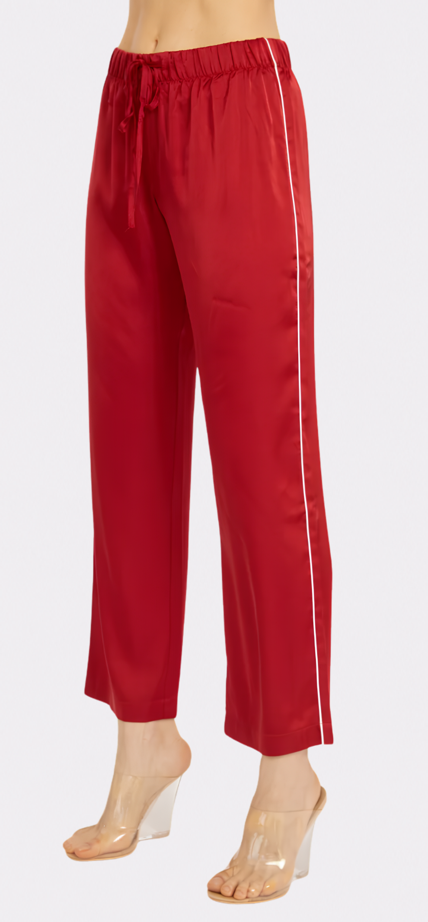 Red Long PJ Set