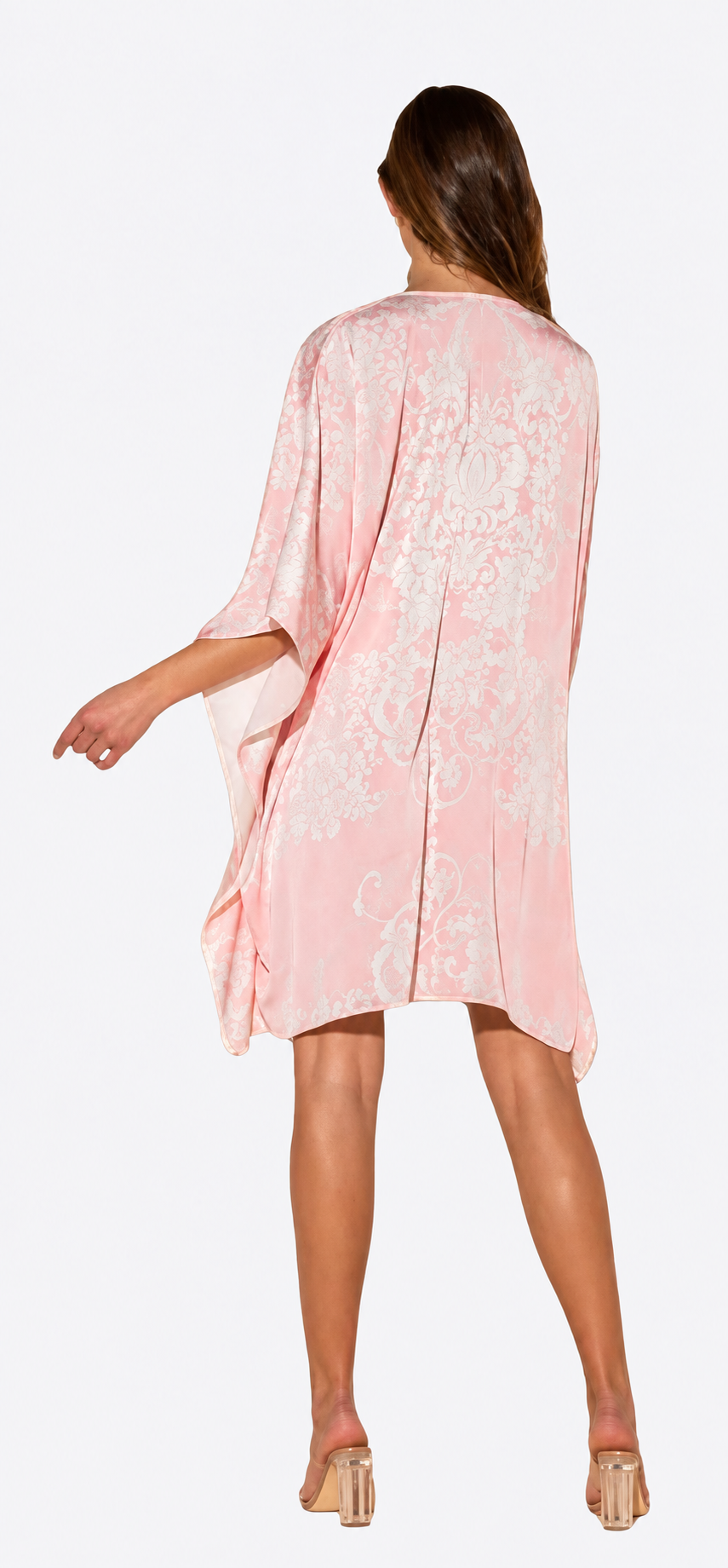 Romantique Pink Short Caftan