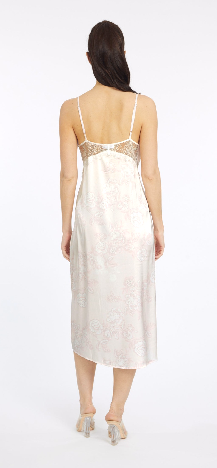 Bliss Rose Gold Lace Dress