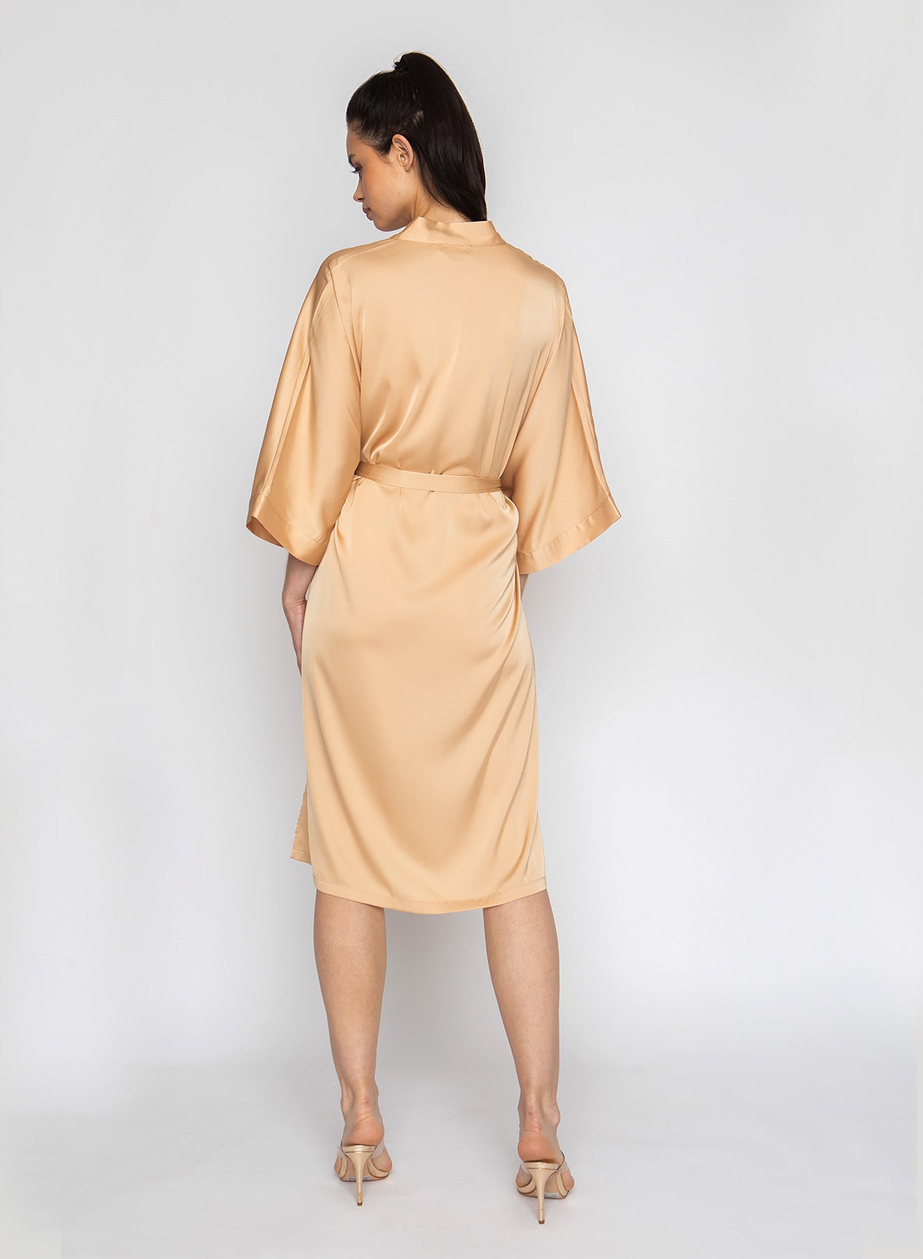 Champagne Silky Kimono