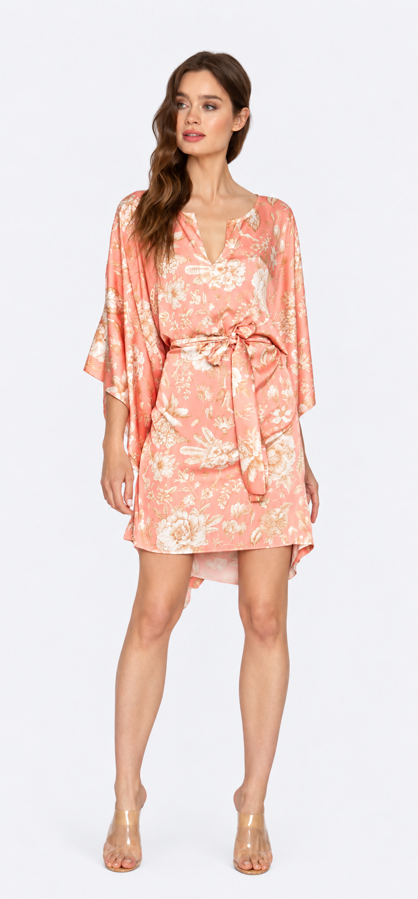 Sandy Rose Short Caftan
