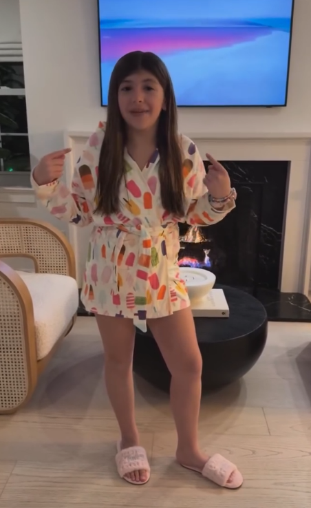 Ice Cream Kids Robe