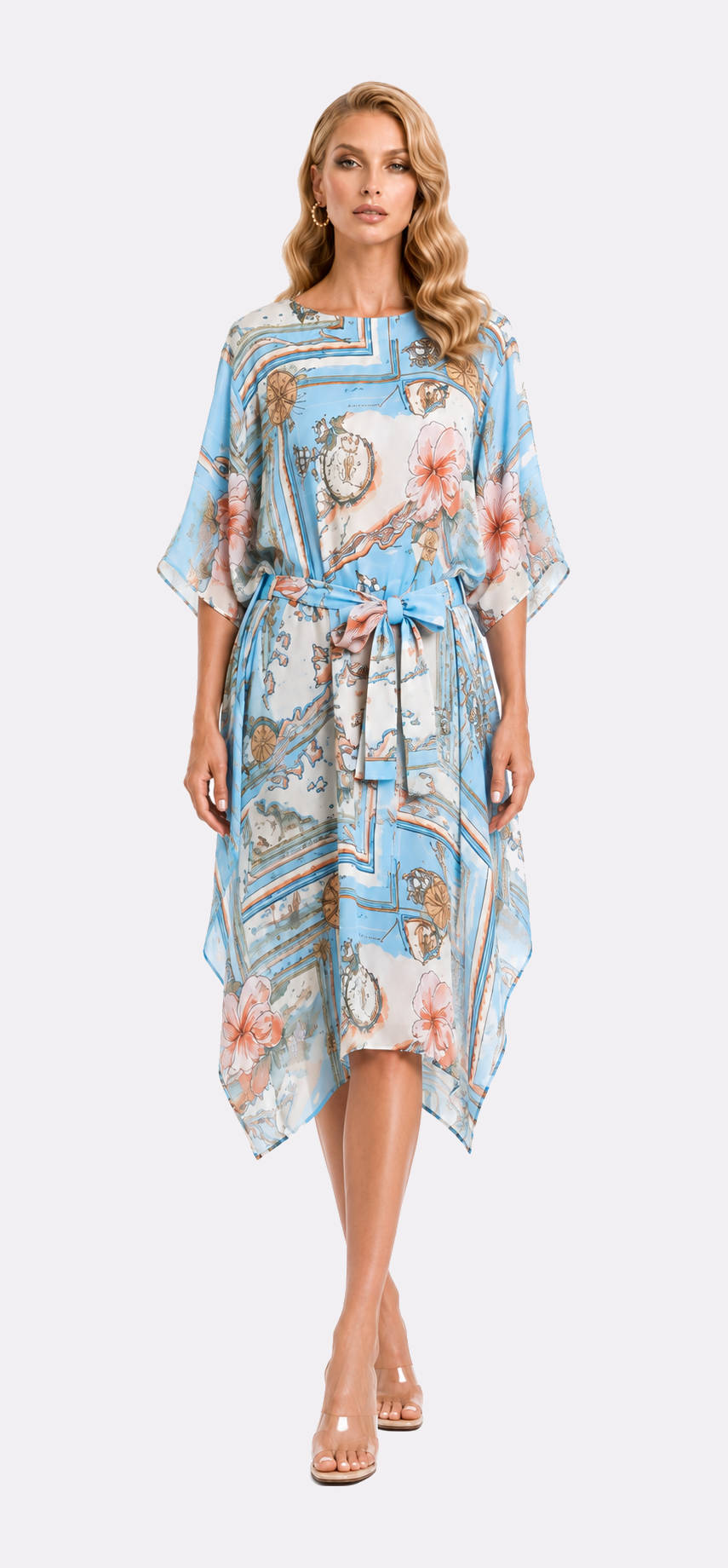 Les Îles Caraïbes Three-in-One Short Dress