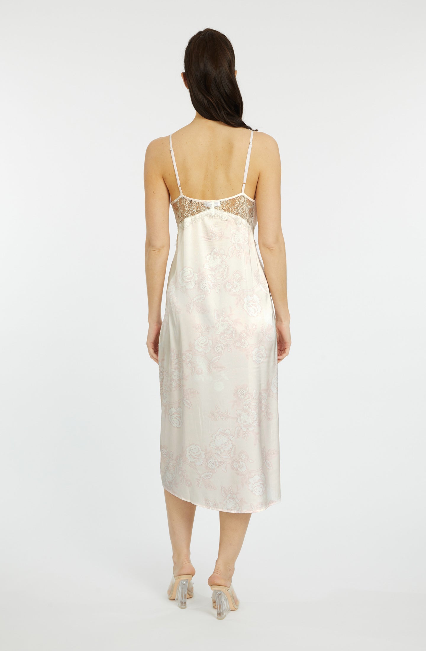 Bliss Rose Gold Lace Dress