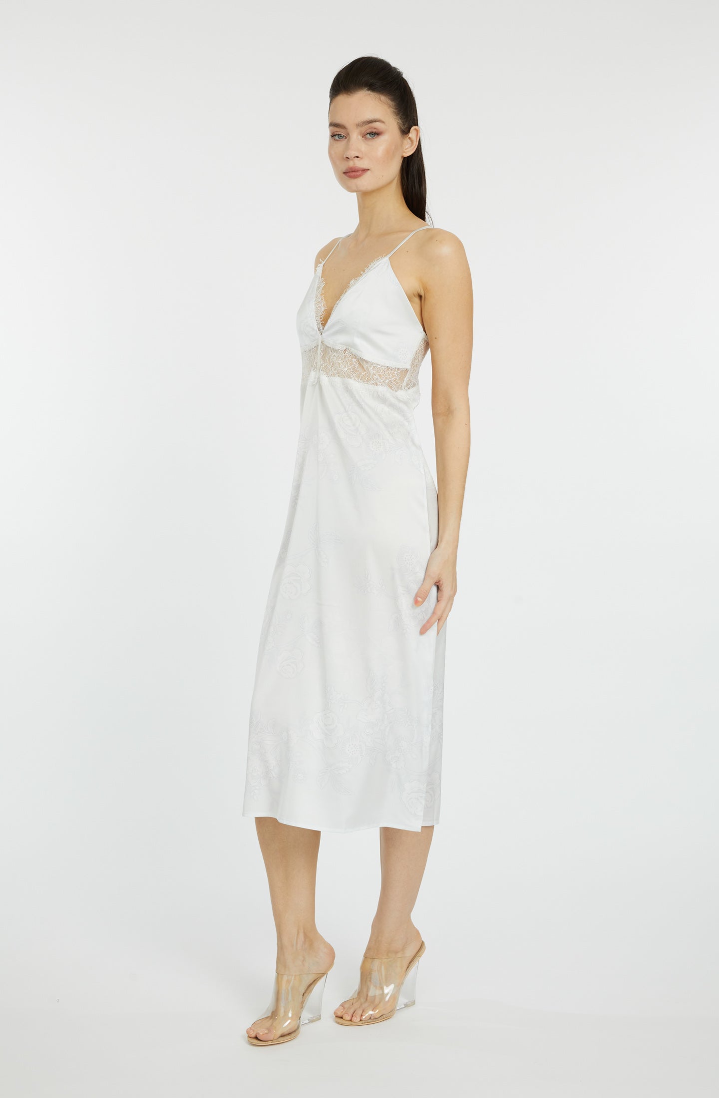 Bliss Angel White Lace Dress