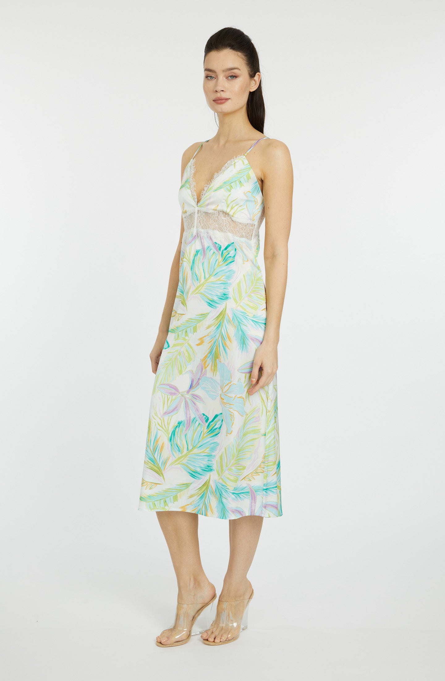 Bahamas Green Lace Dress