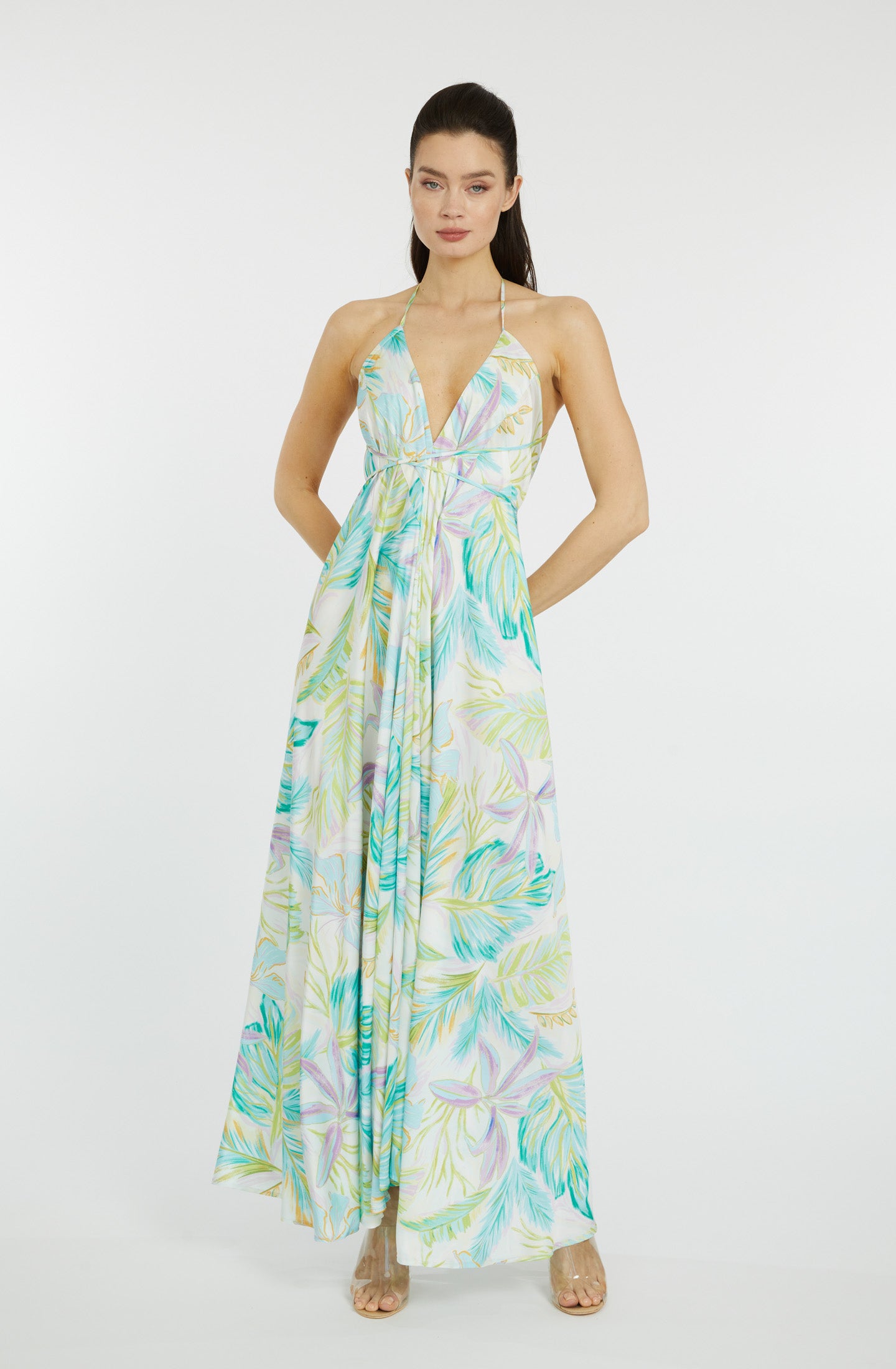 Bahamas Green Infinity Dress