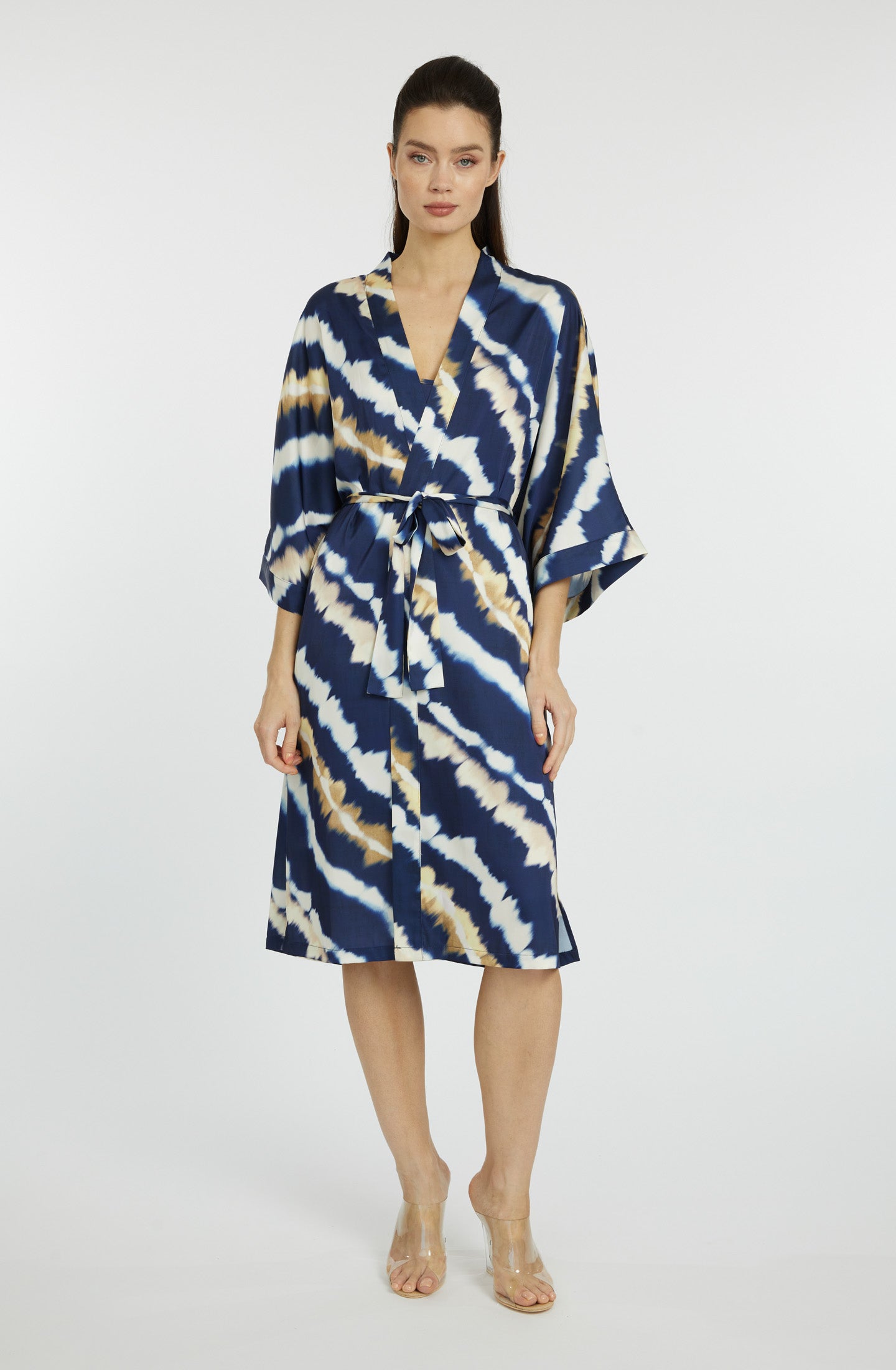 Mai Tai Moon Silky Kimono