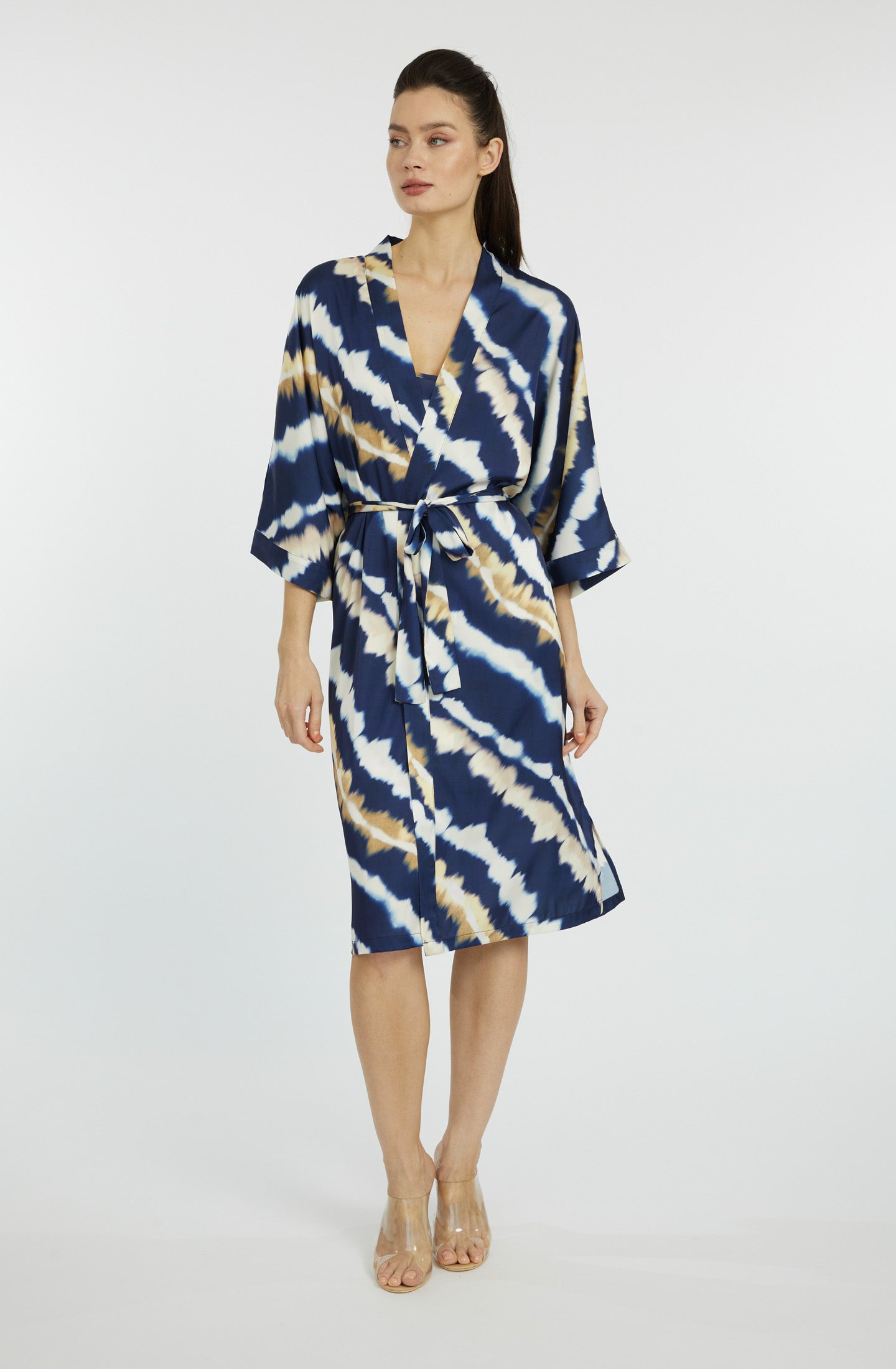 Mai Tai Moon Silky Kimono