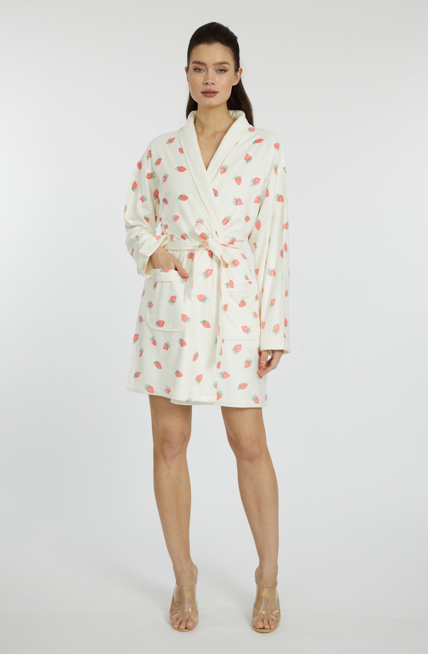 Strawberry Field Short Robe