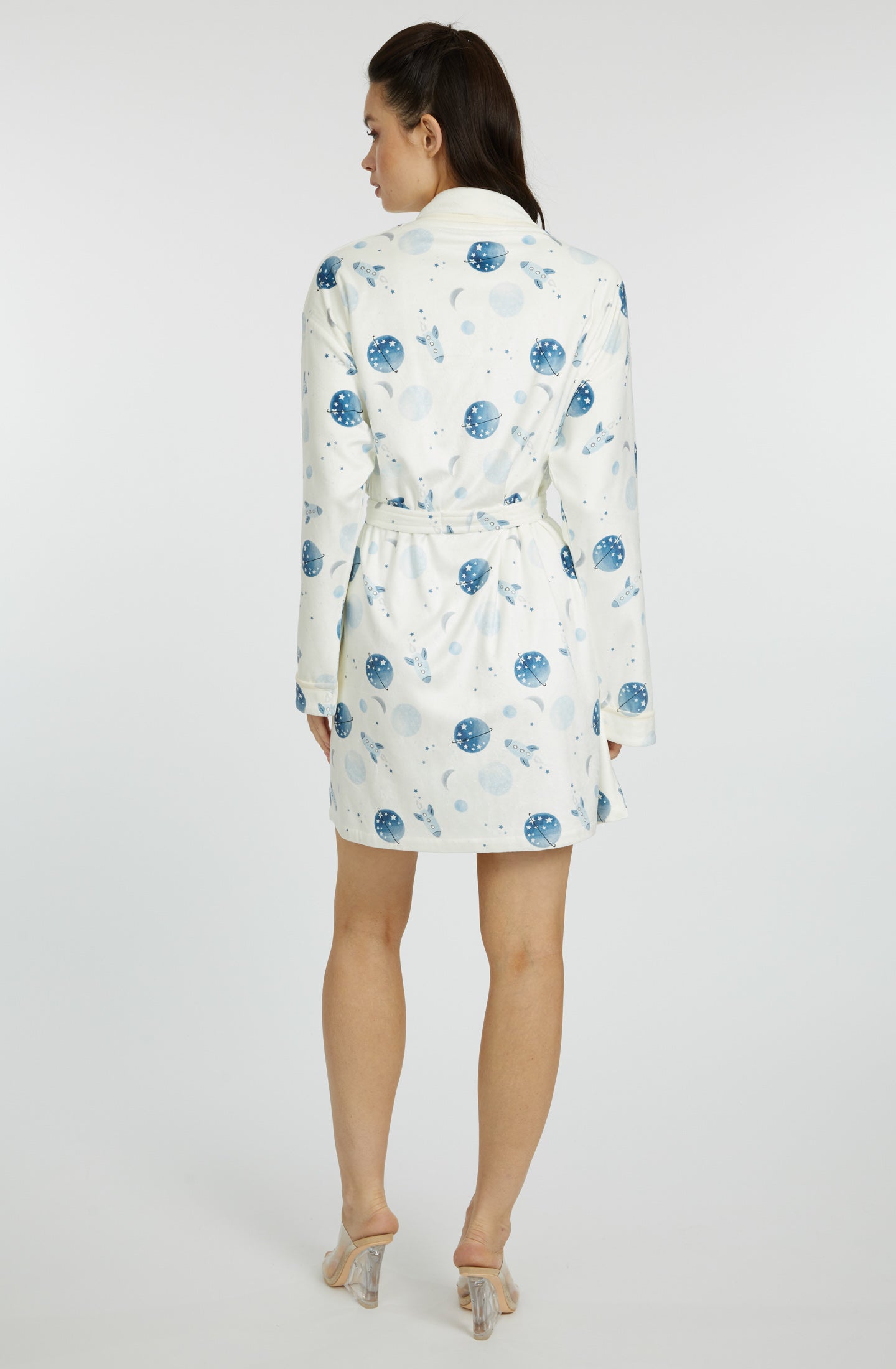 To The Moon & Back Short Robe