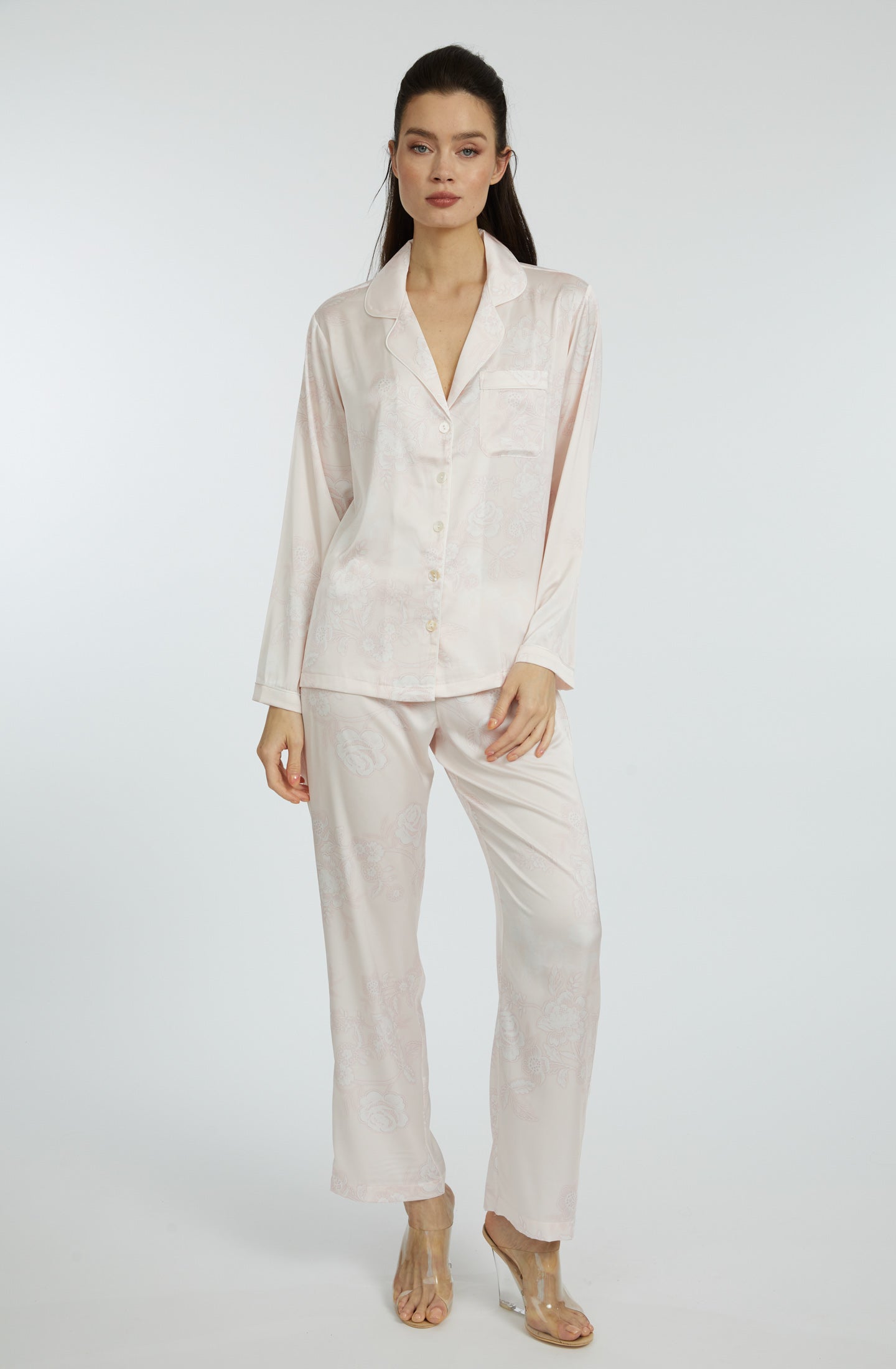 Bliss Rose Gold Long PJ Set