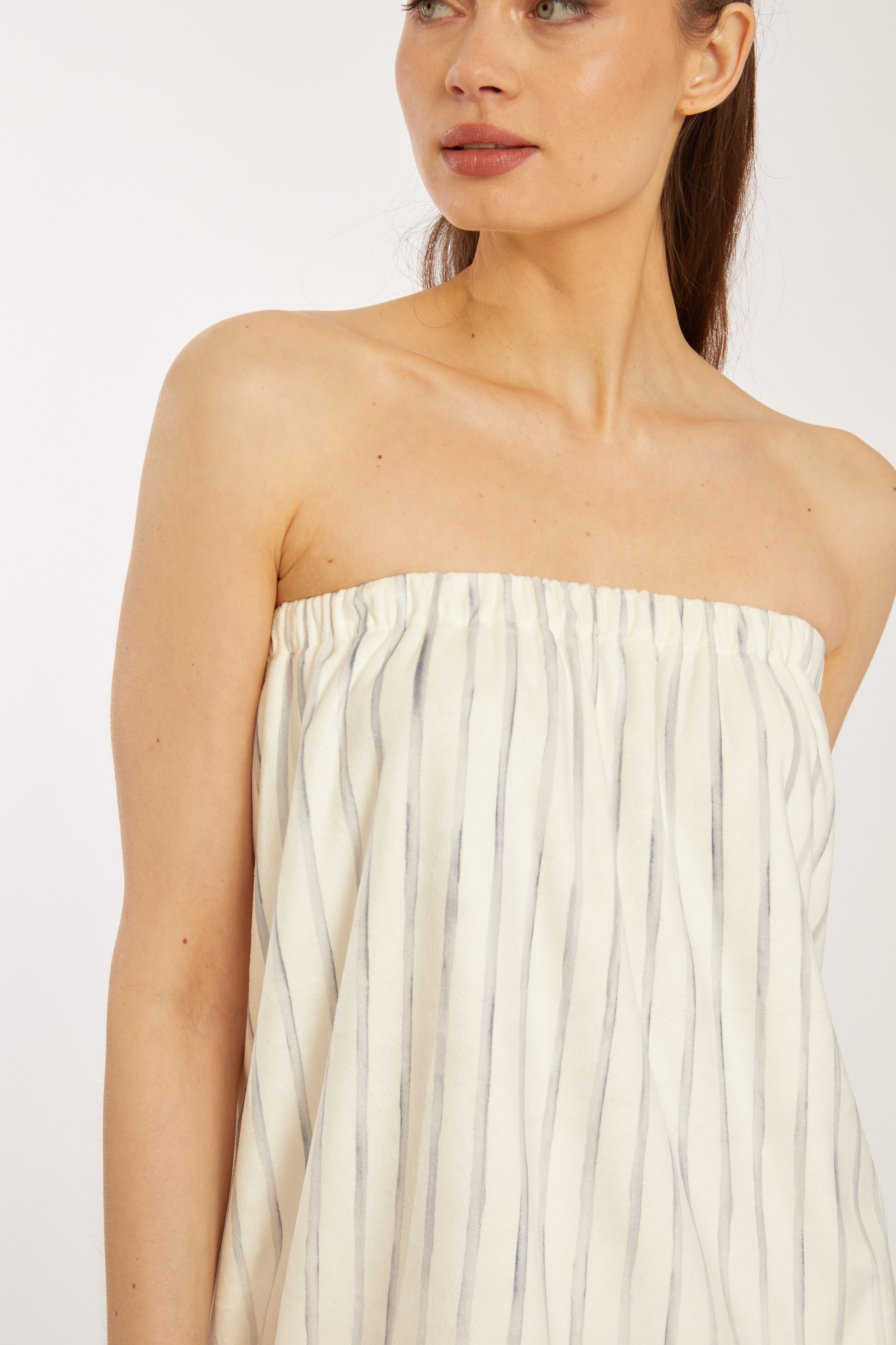Watercolor Stripe Spa Wrap