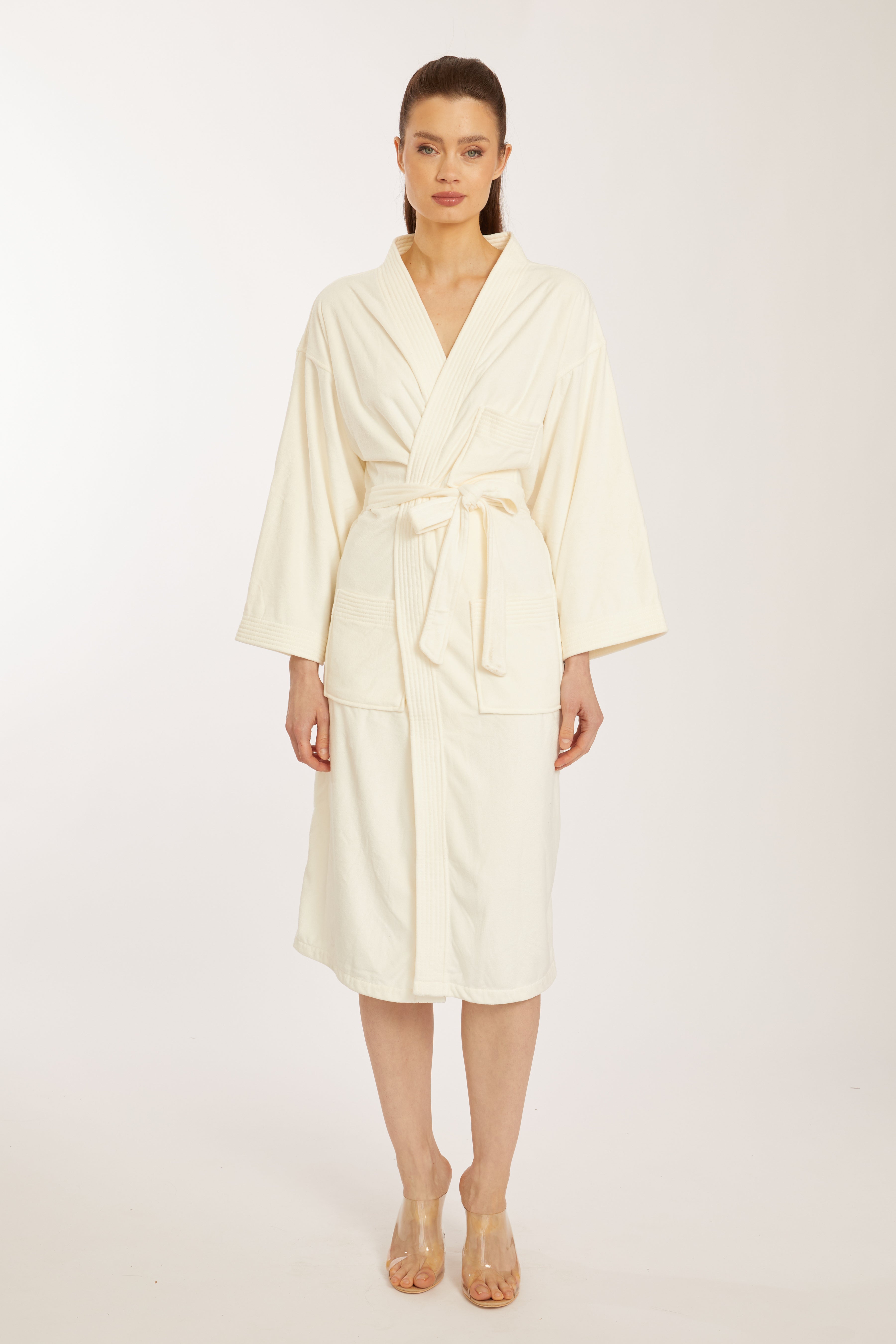 Bonjour Cream Long Robe