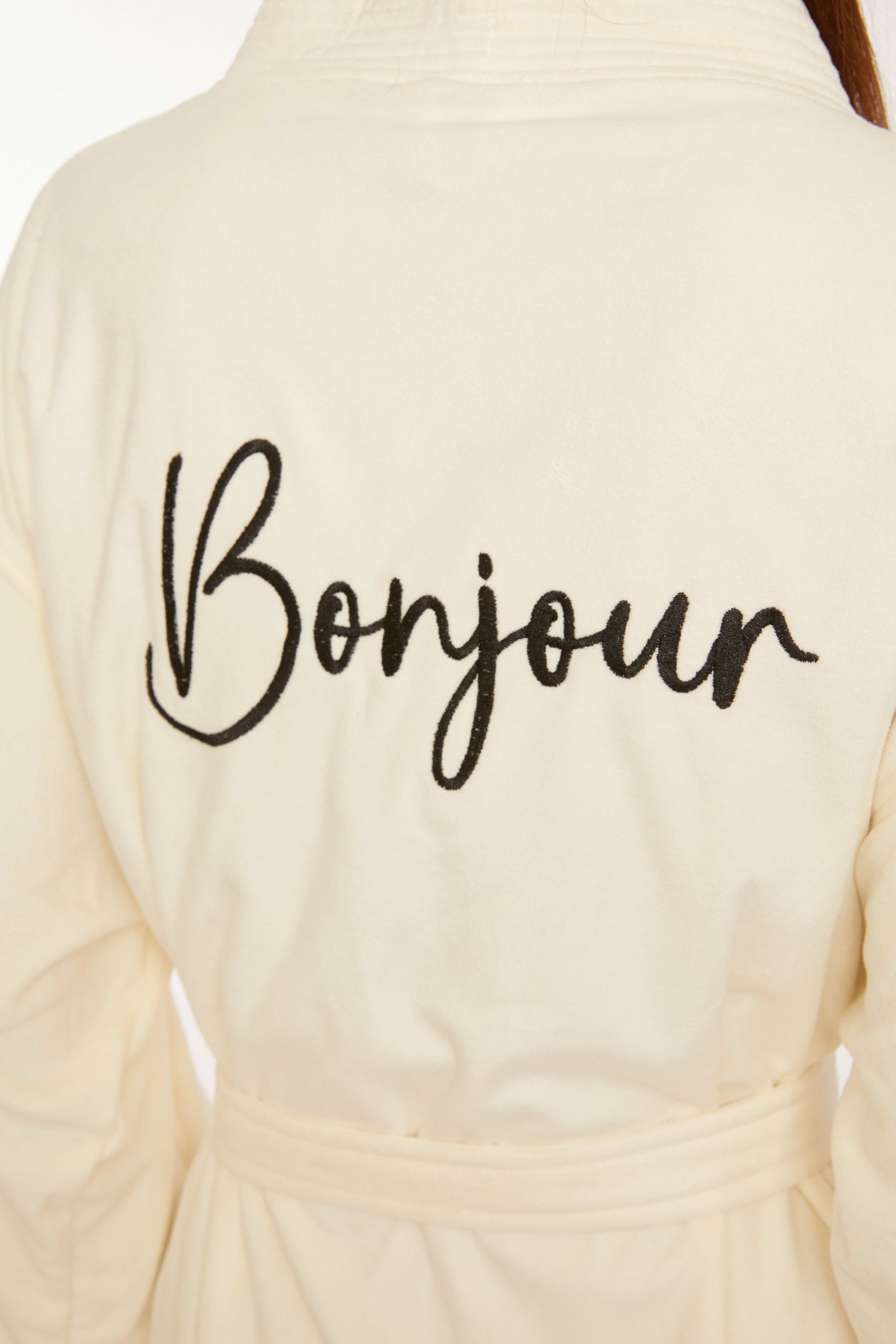 Bonjour Cream Long Robe