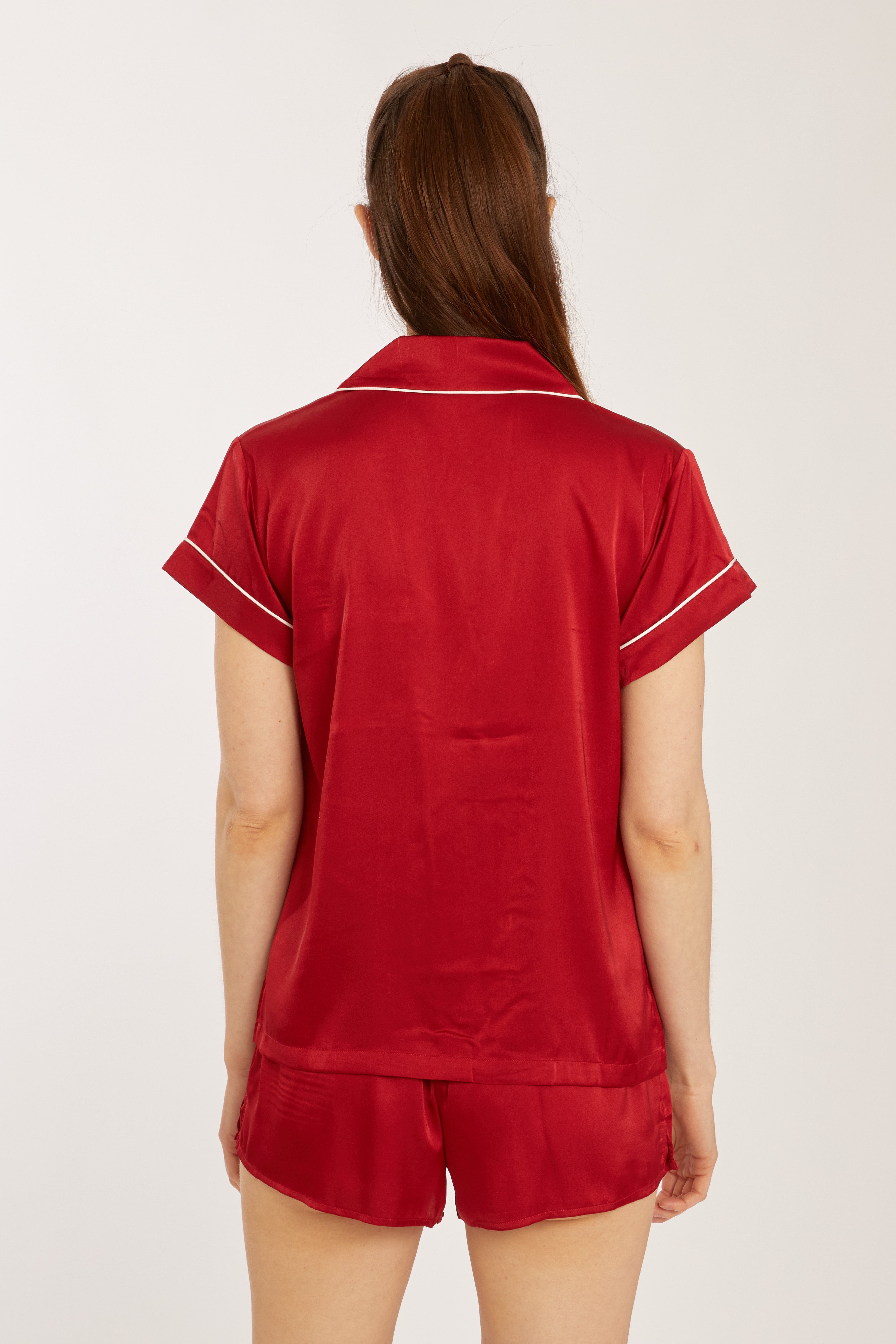 Red Short PJ Set