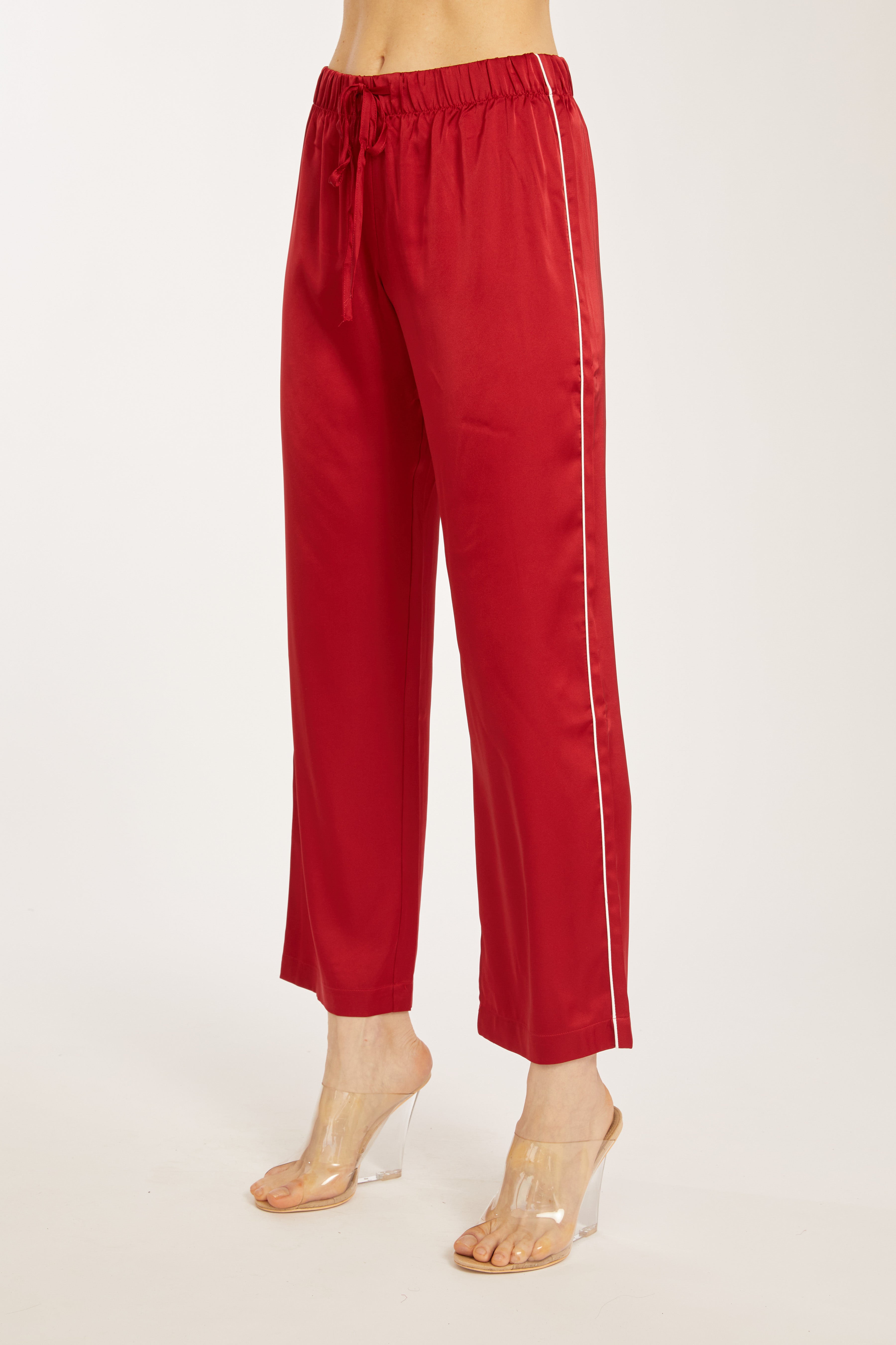 Red Long PJ Set