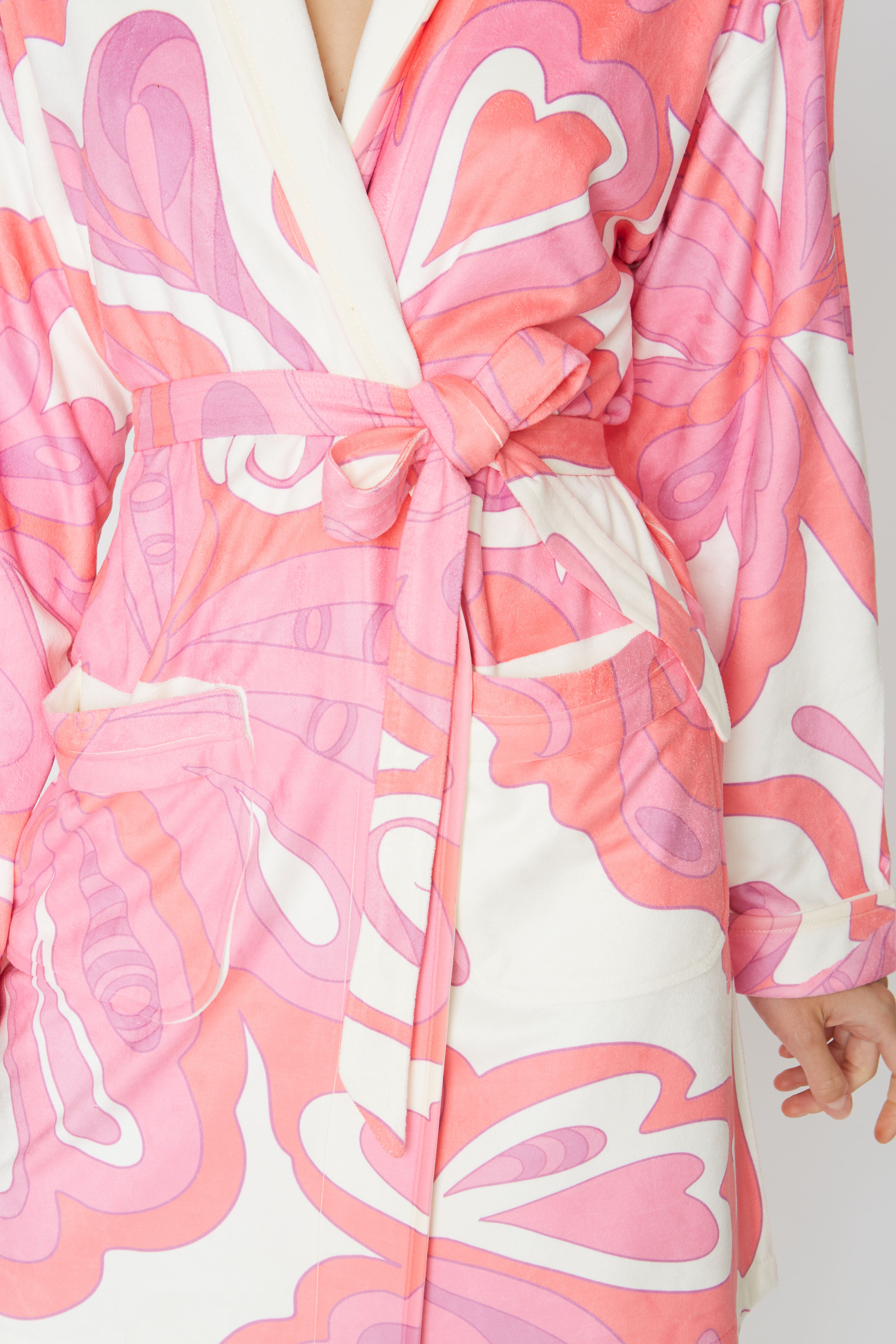 Pink Martini Long Robe