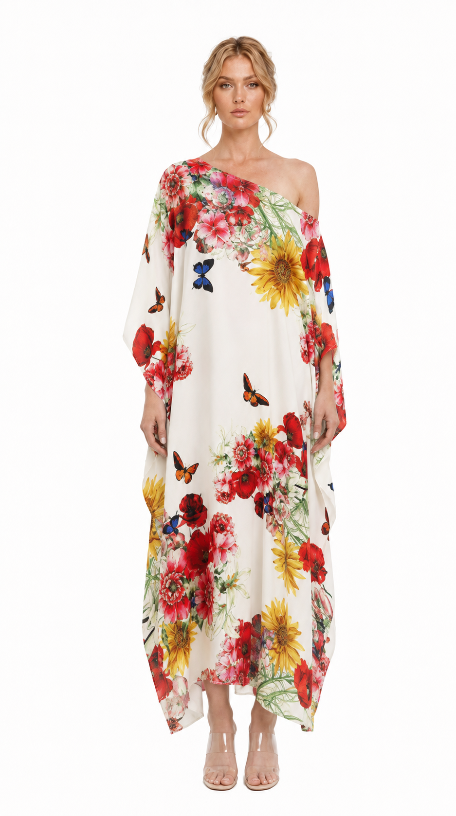 Bouquet 3-Way Convertible Long Caftan