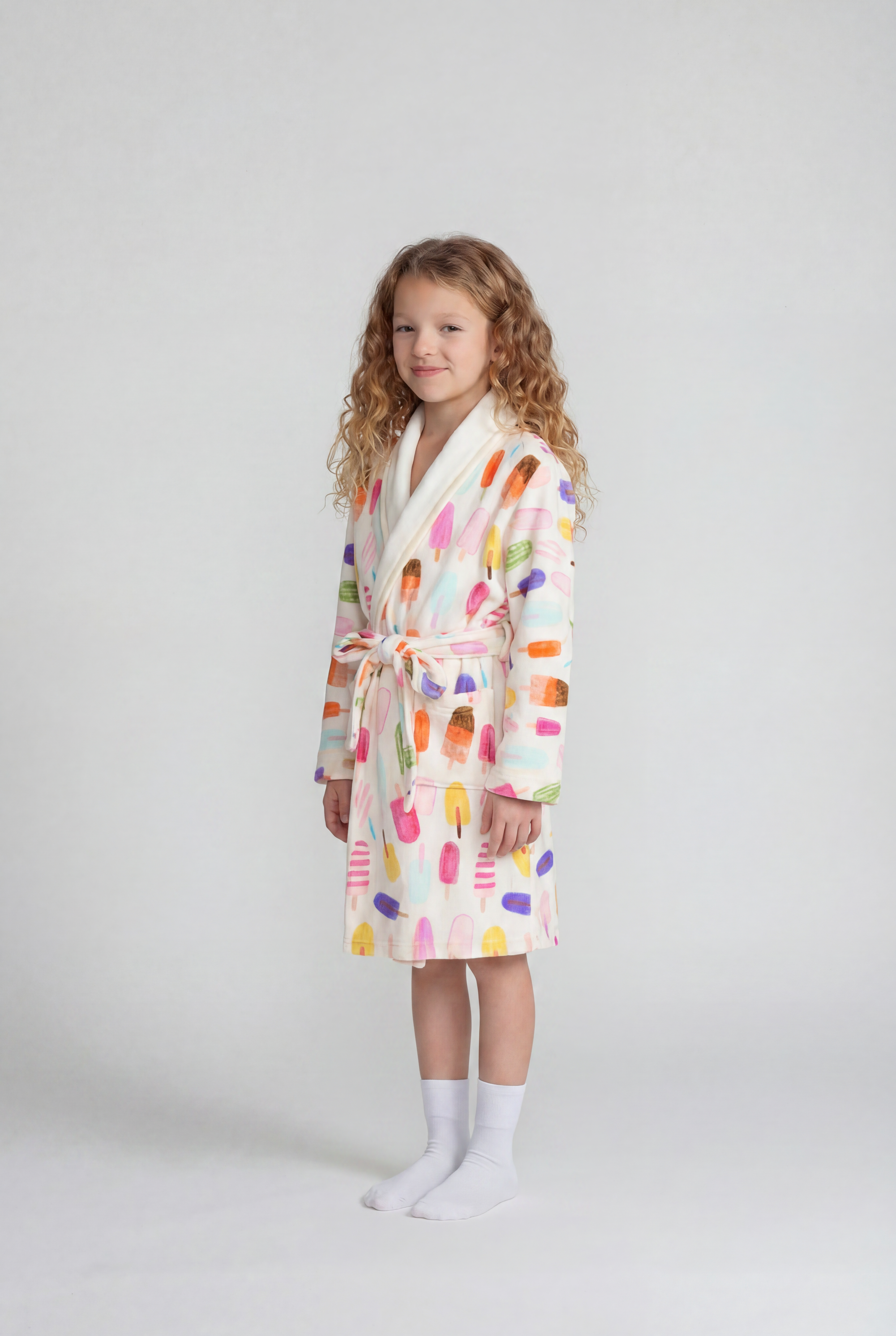 Ice Cream Kids Robe