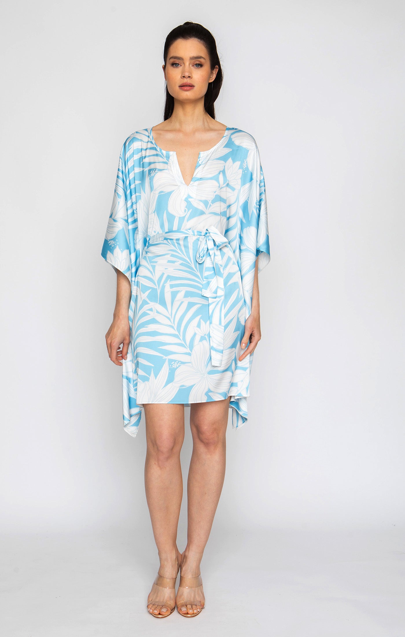 Blue Hawaii Short Caftan