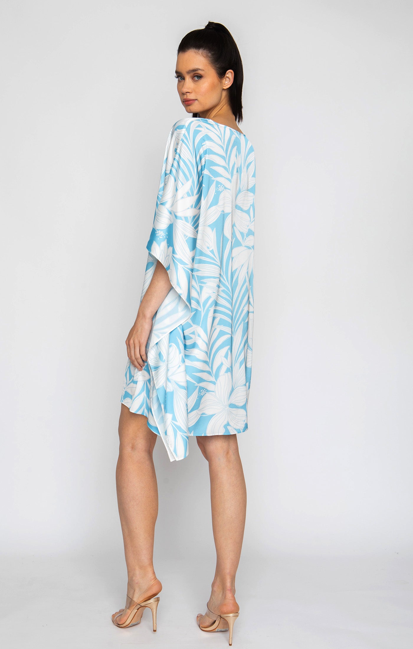 Blue Hawaii Short Caftan