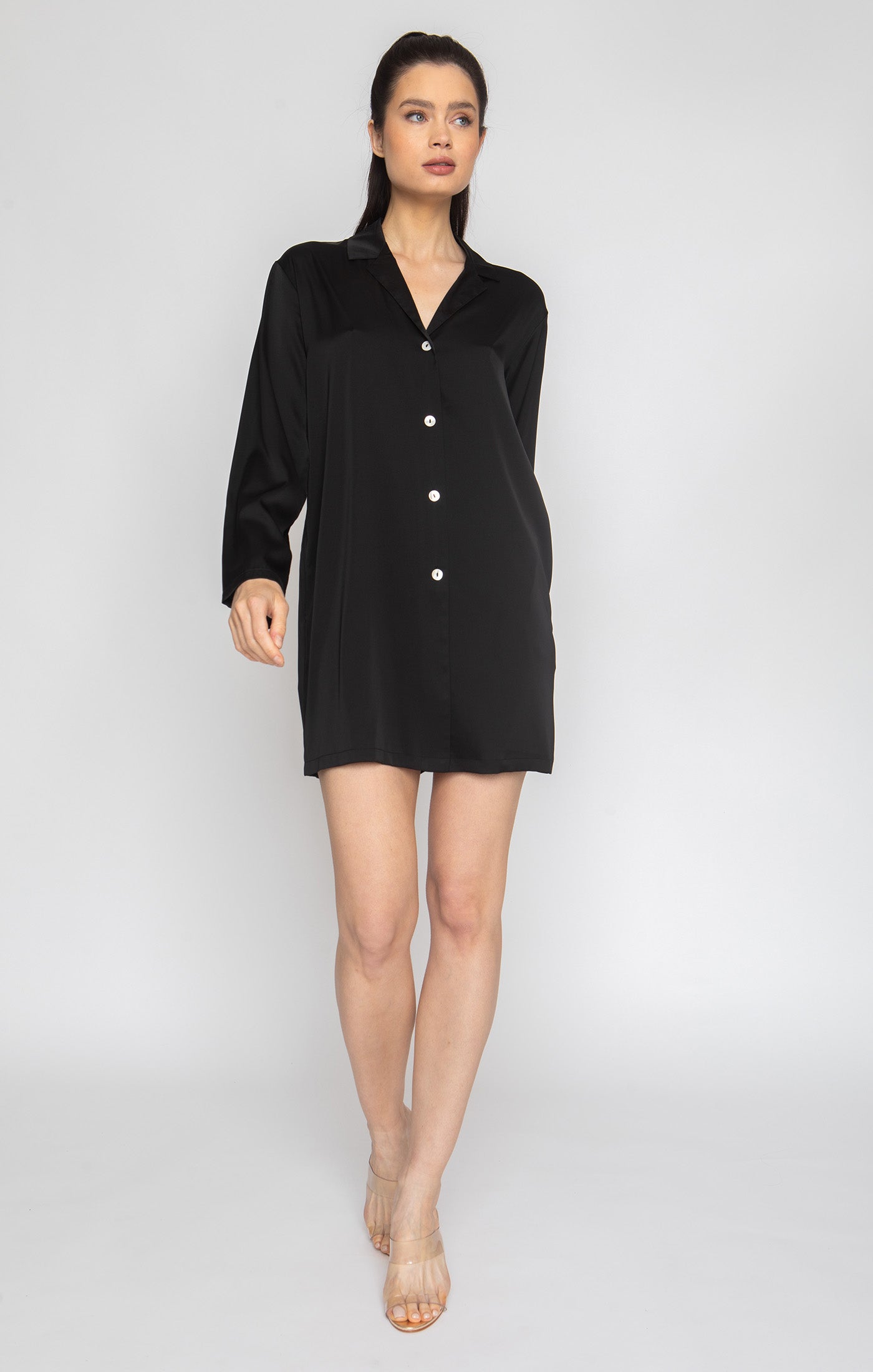 Noir Boyfriend Shirt