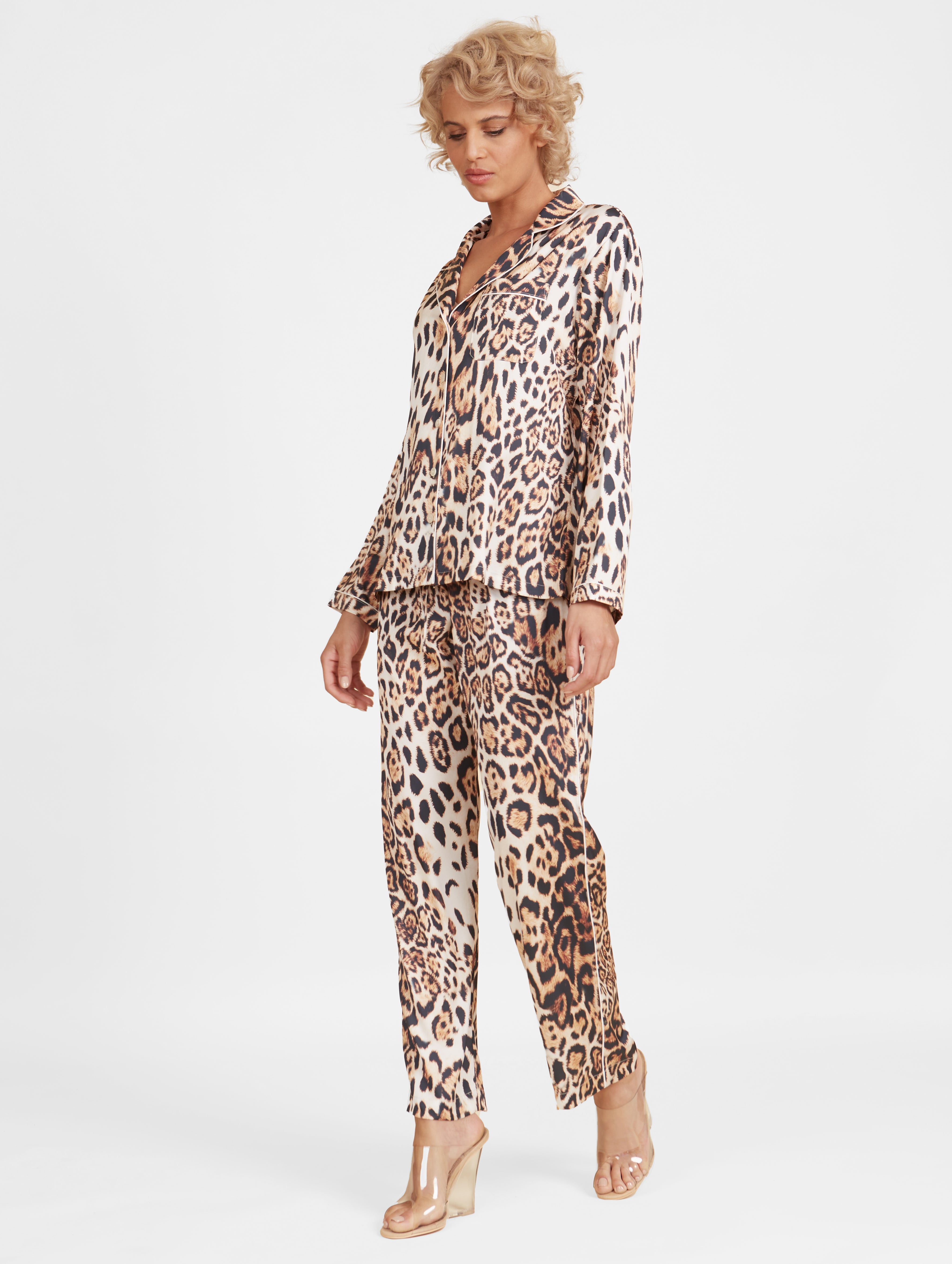 Donatella Long PJ Set