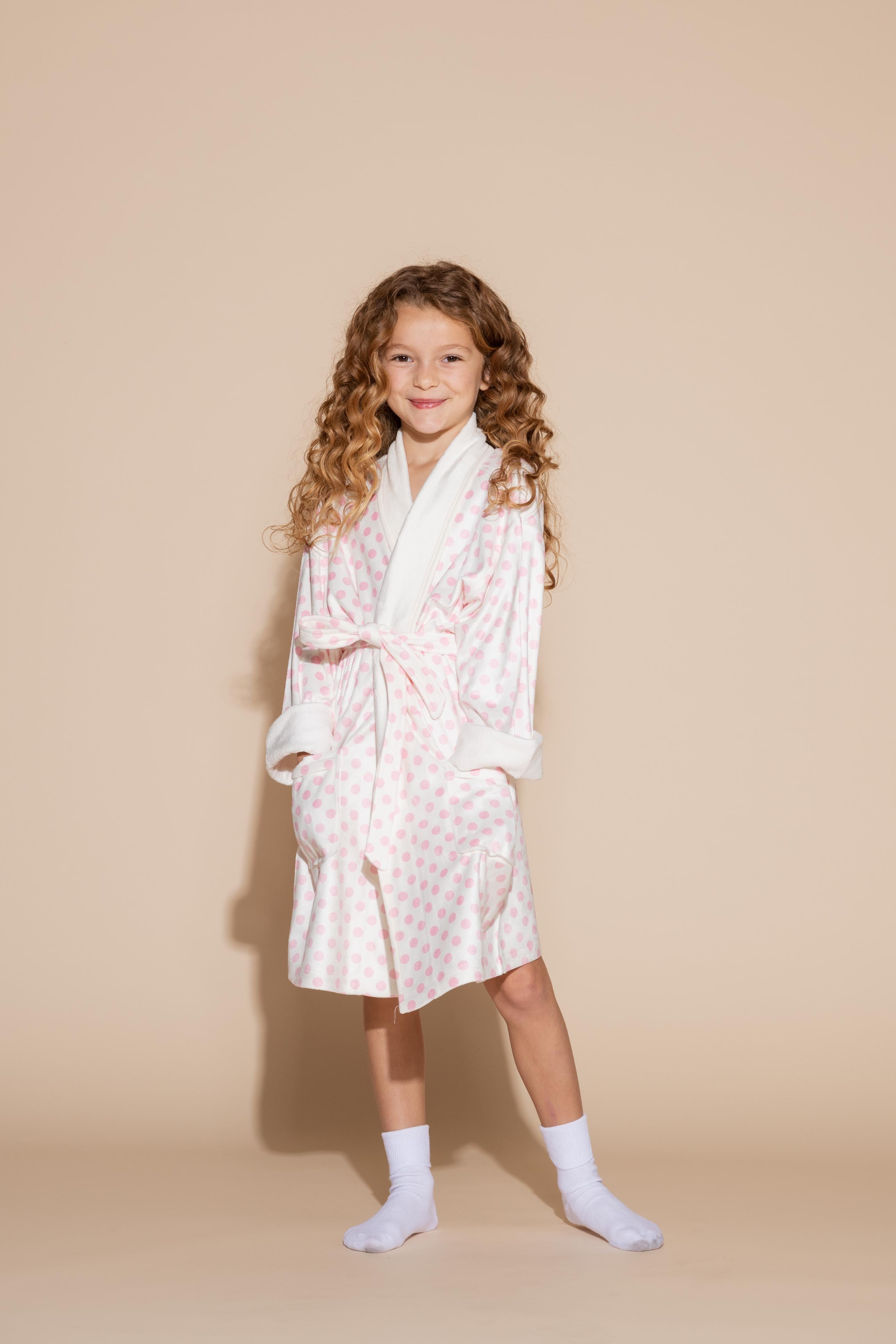 Daisy w/ Cupcake Kids Robe (Embroidery)