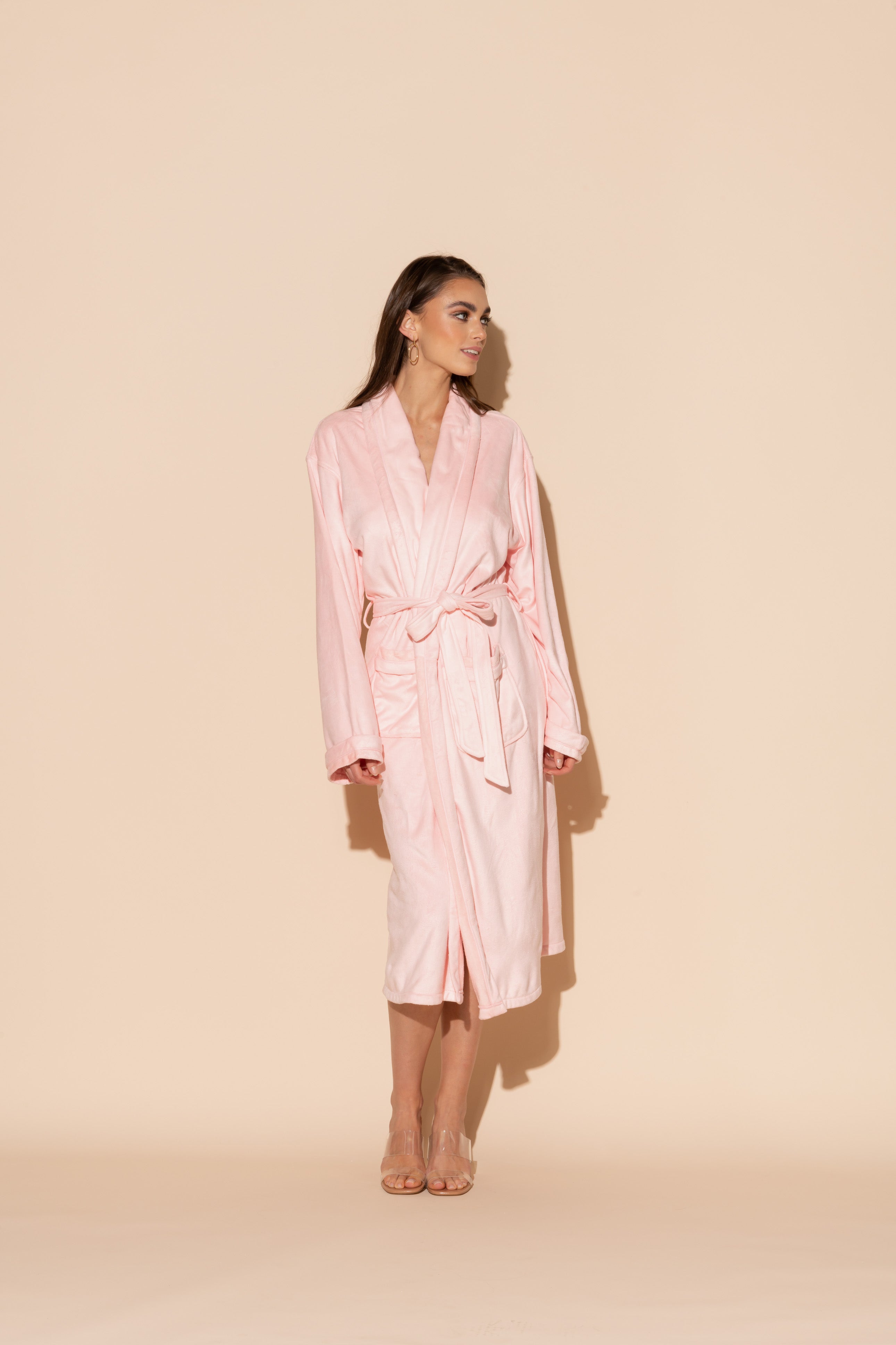 Pink Long Robe