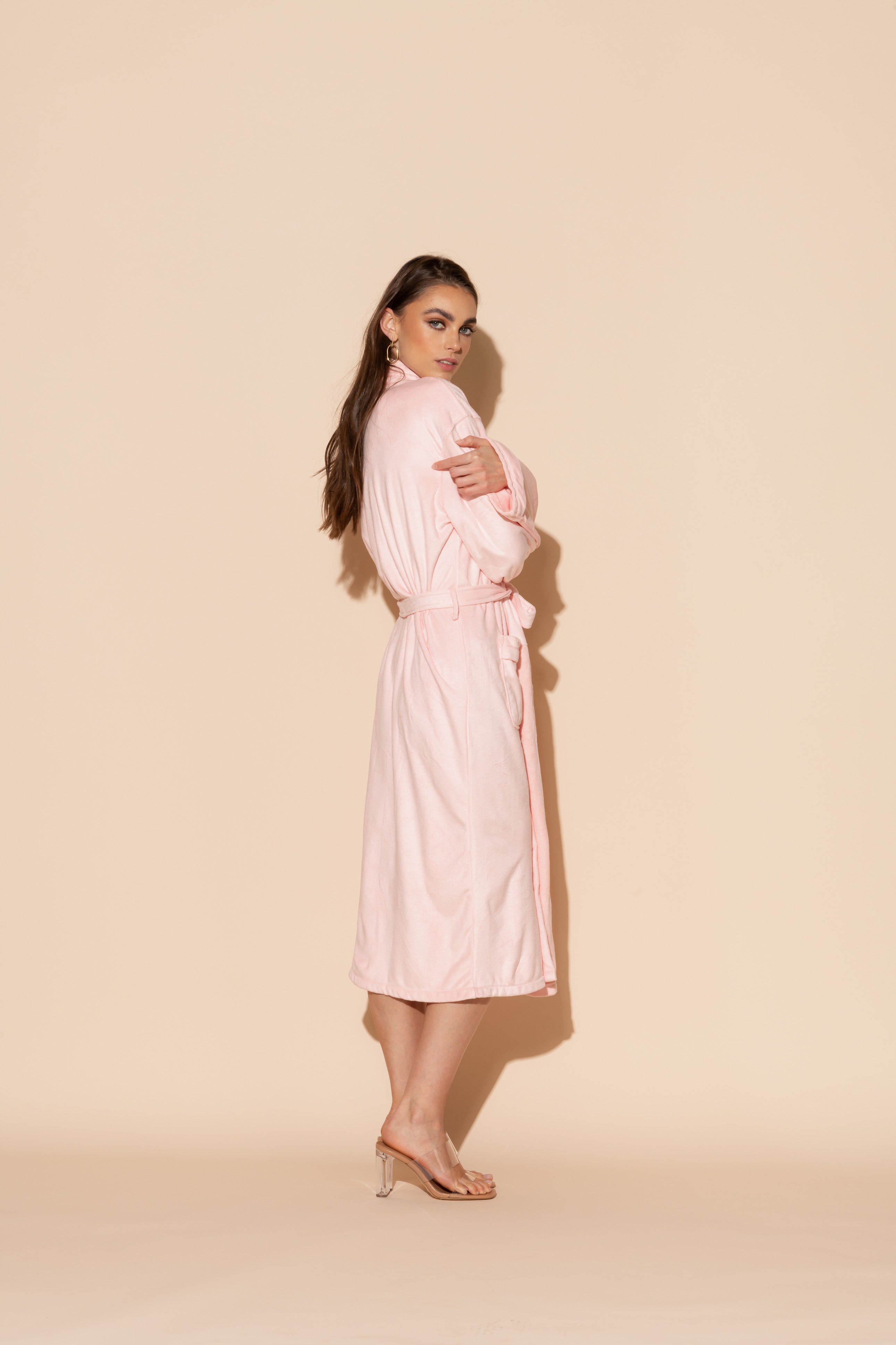Pink Long Robe