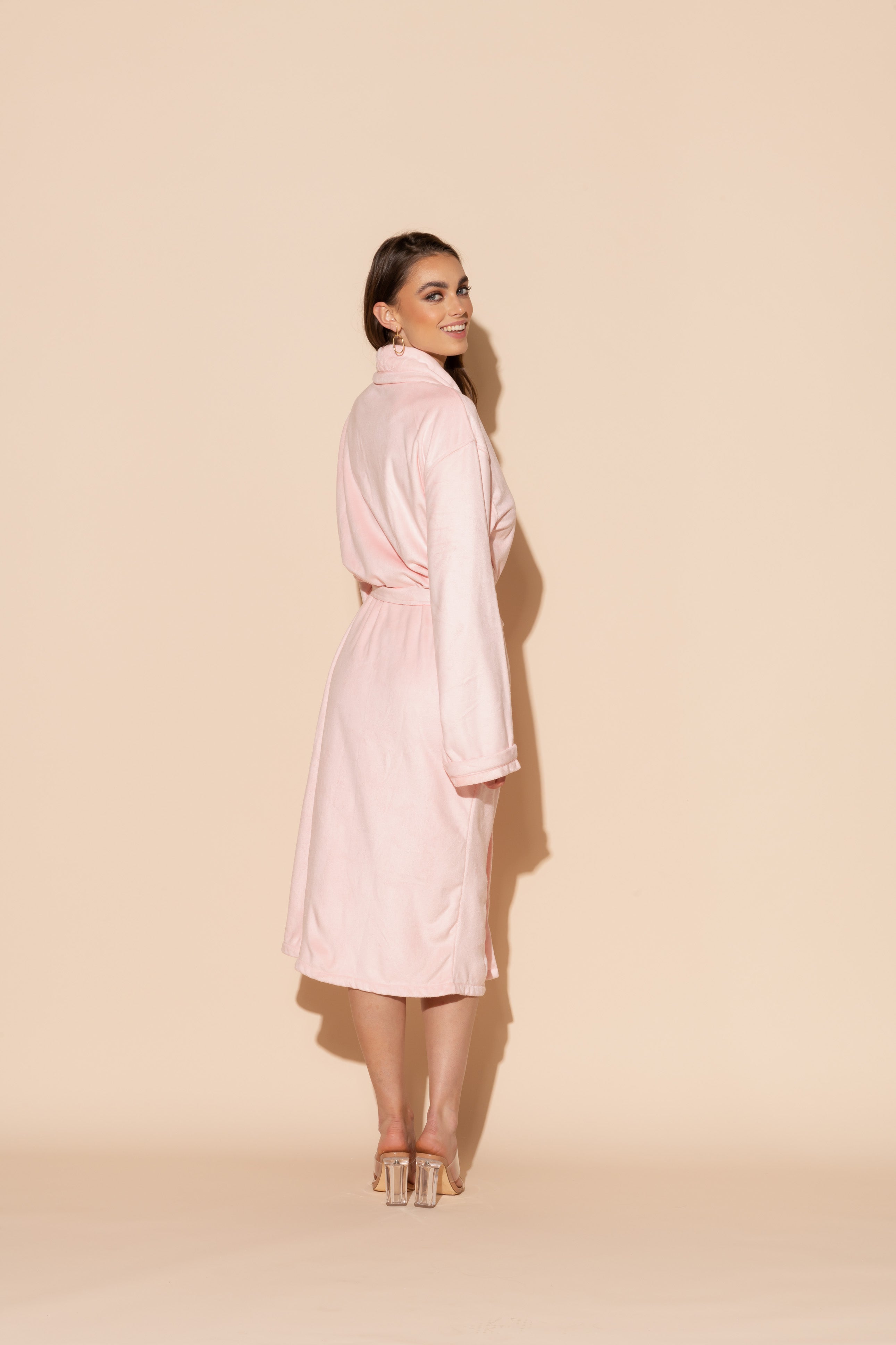 Pink Long Robe