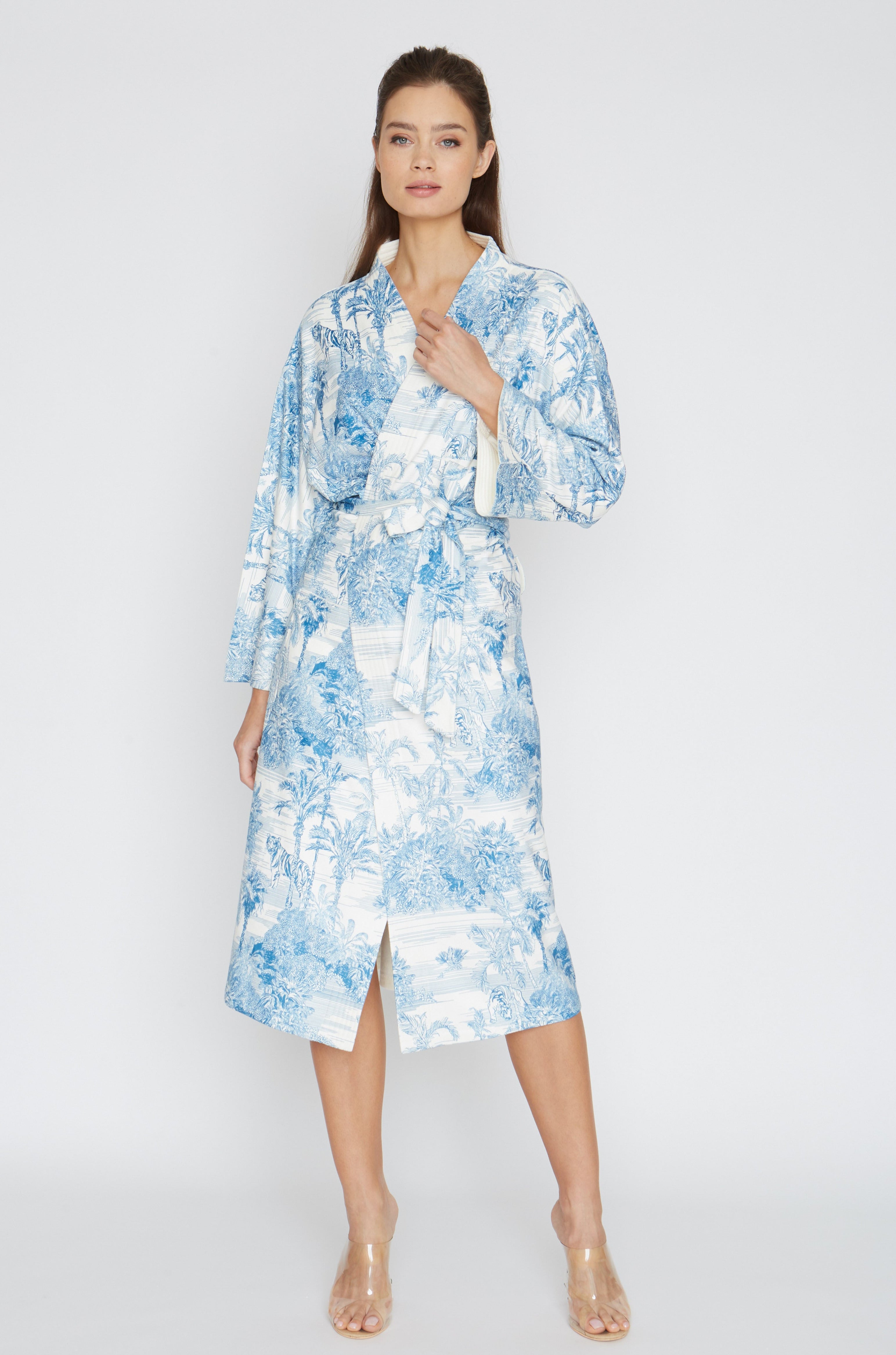 Landscape Blue Kimono