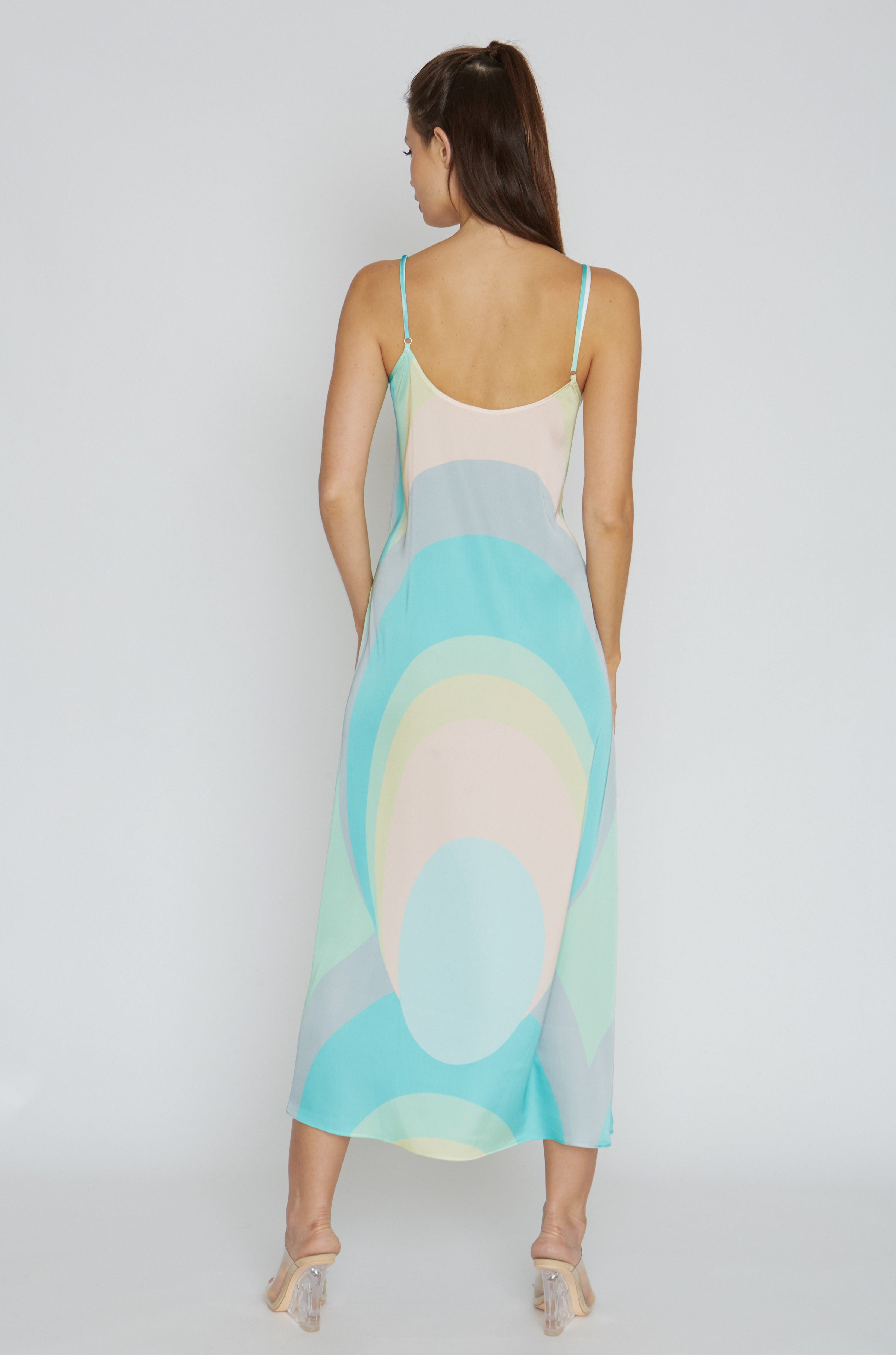 Diva Scoop Pistachio Long Chemise
