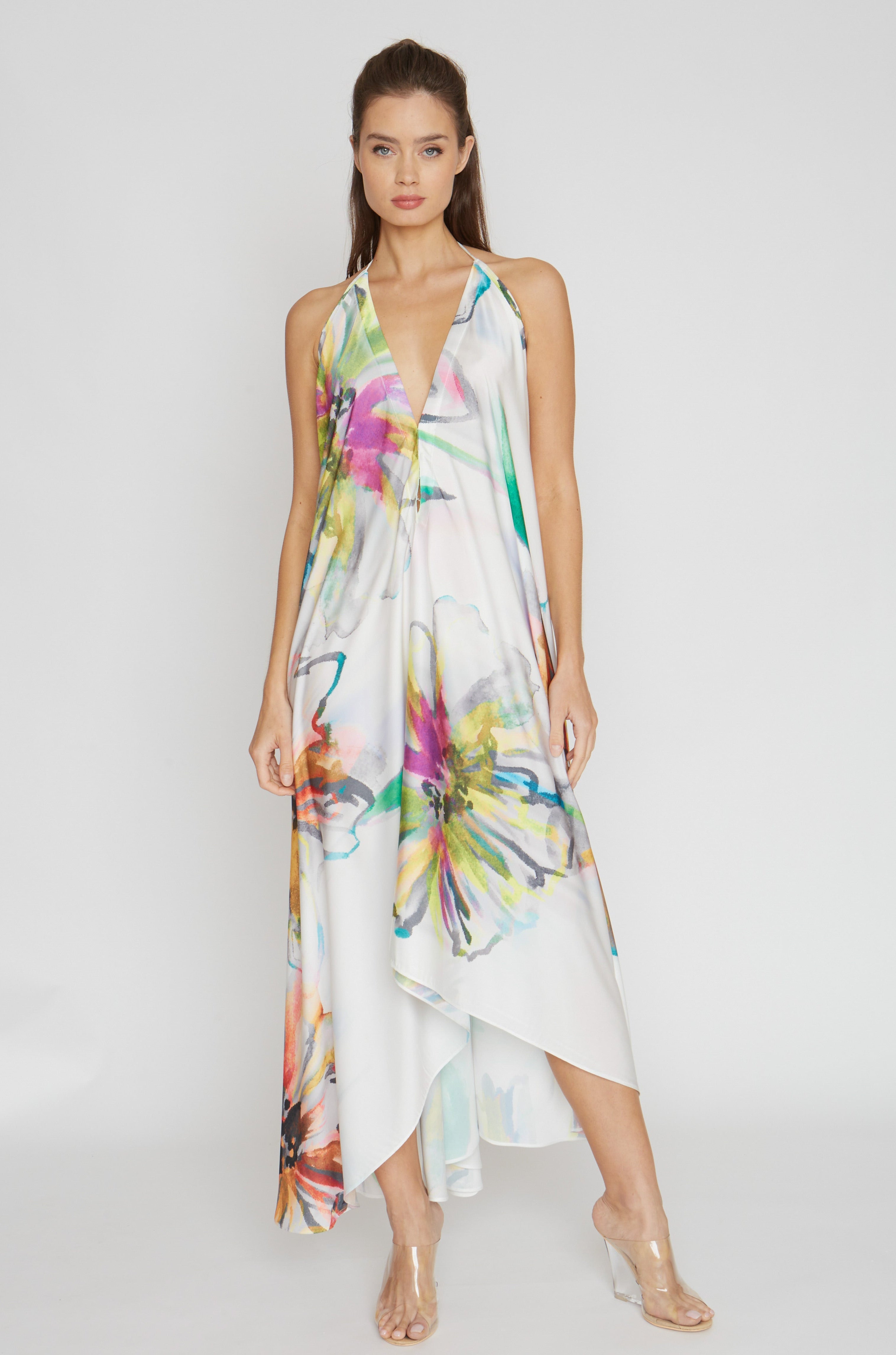 Aquarelle Infinity Dress