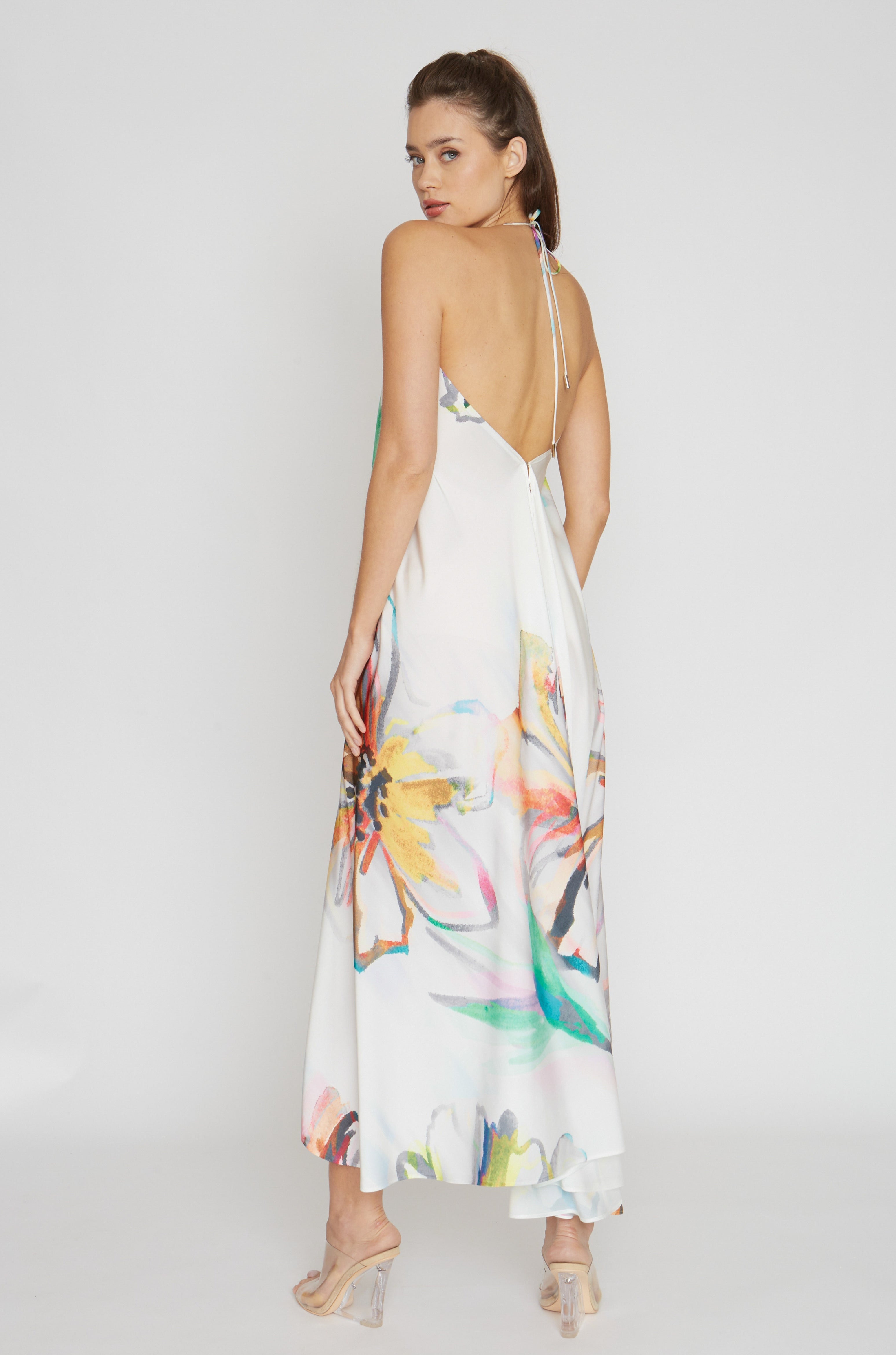 Aquarelle Infinity Dress