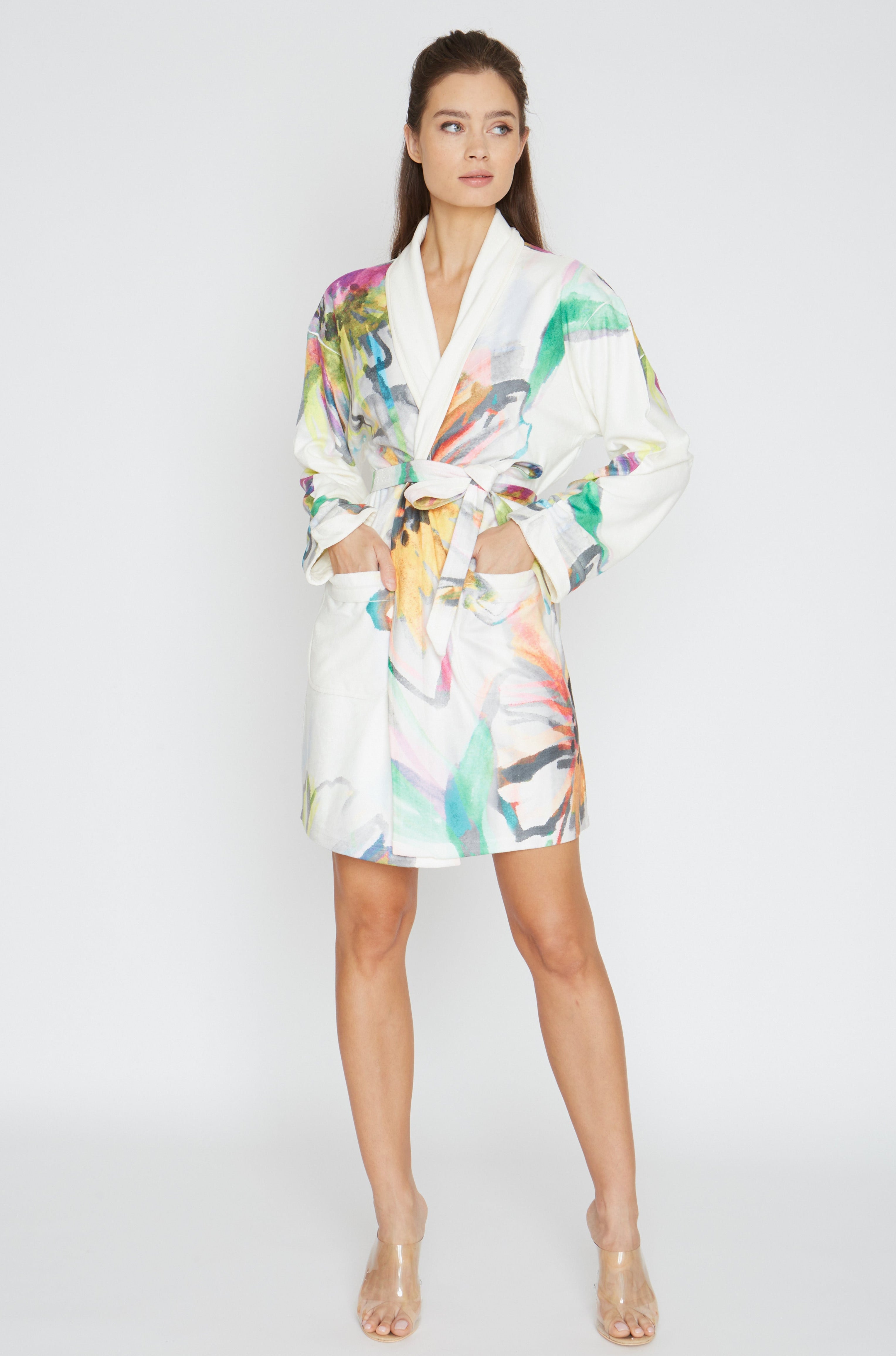 Aquarelle Short Robe