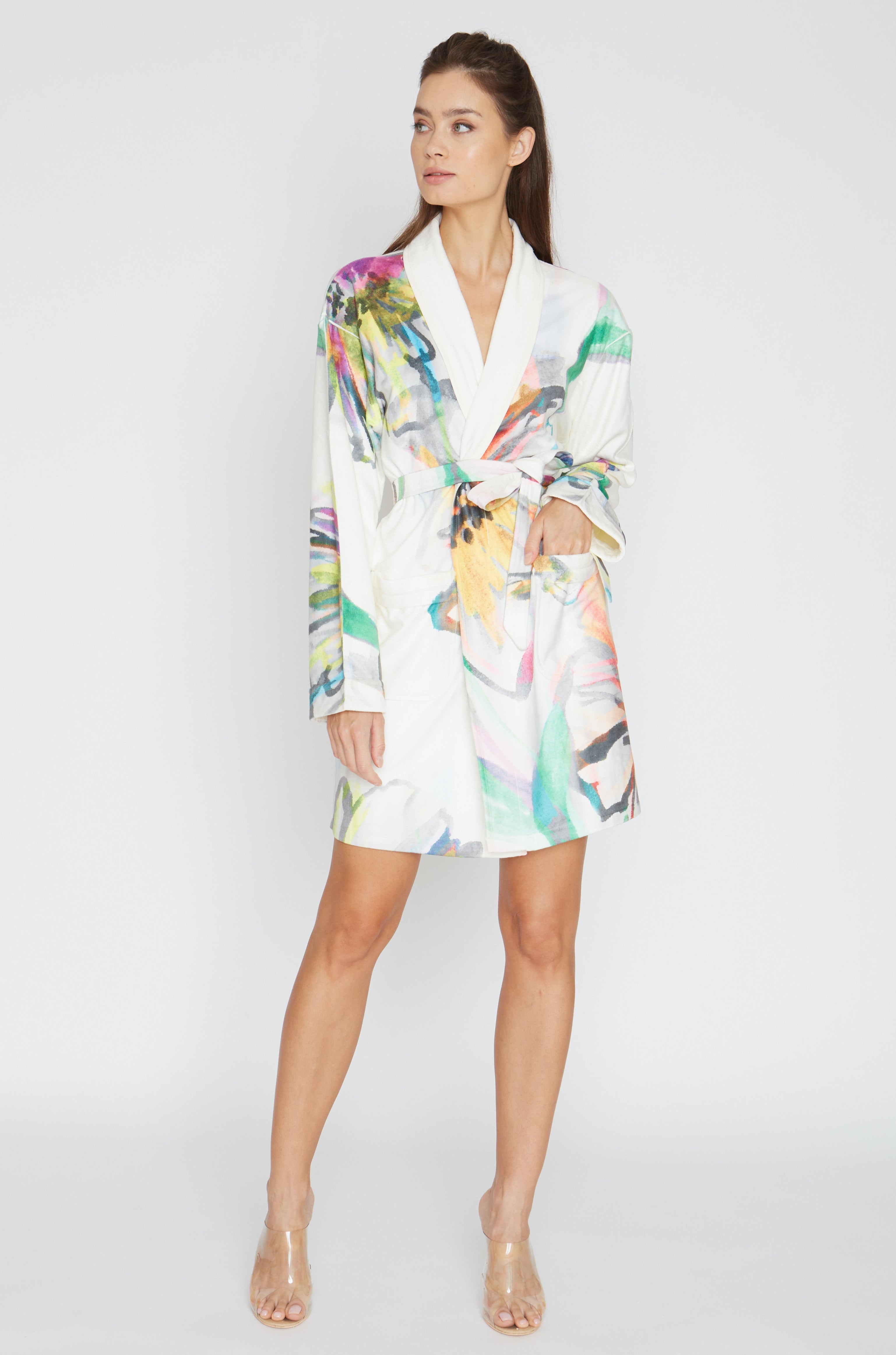 Aquarelle Short Robe