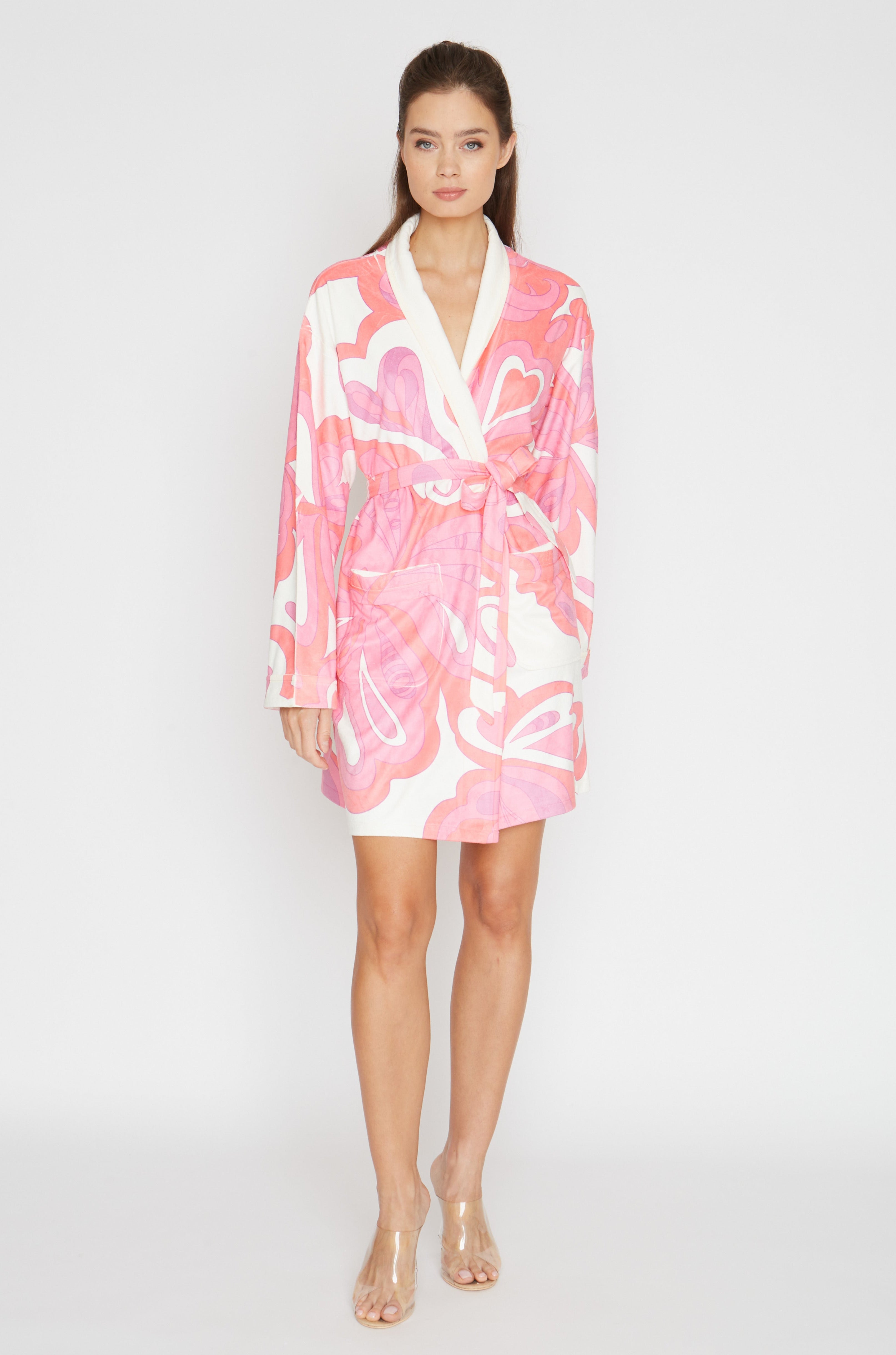 Pink Martini Short Robe