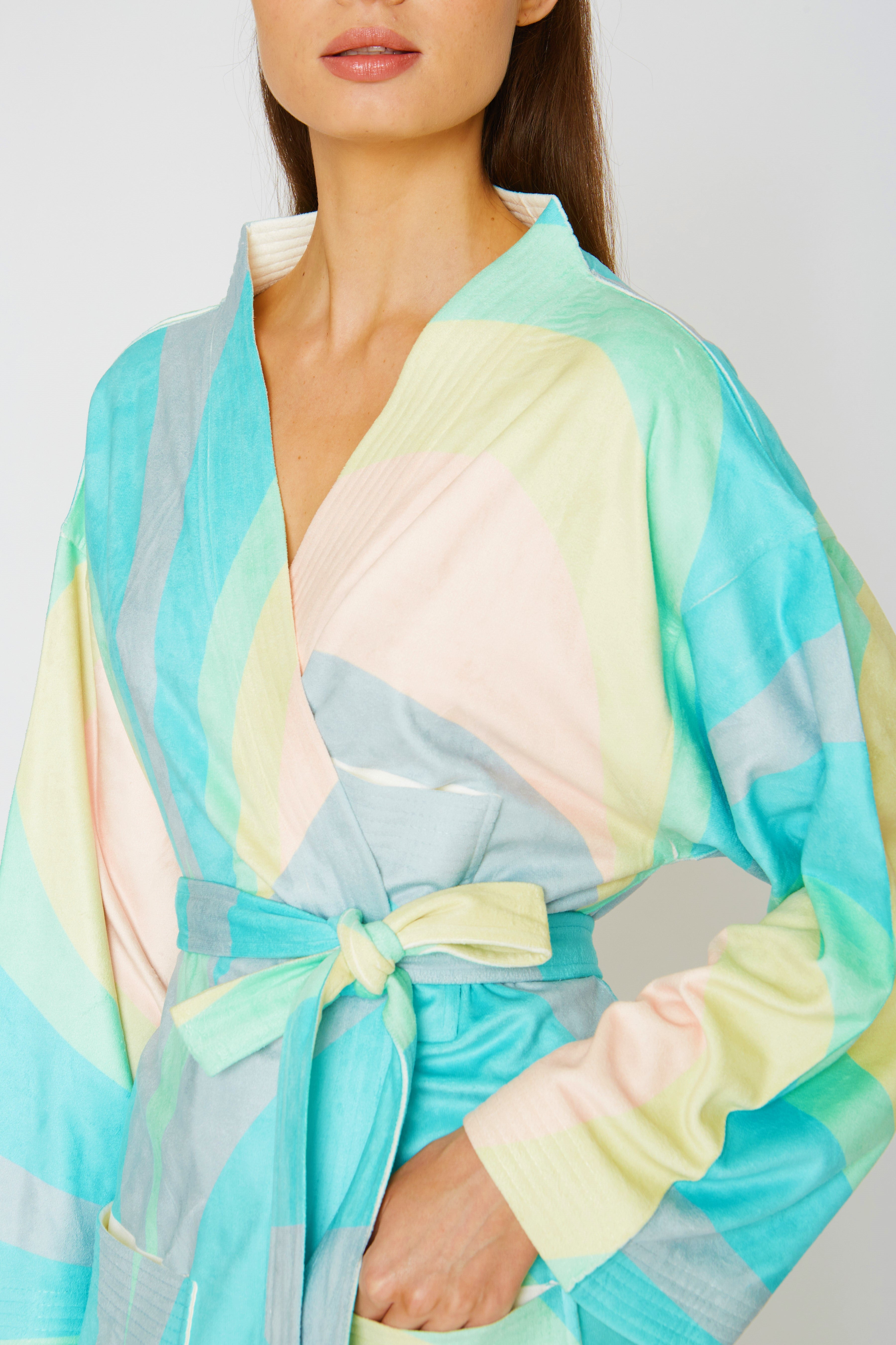 Diva Scoop Pistachio Kimono