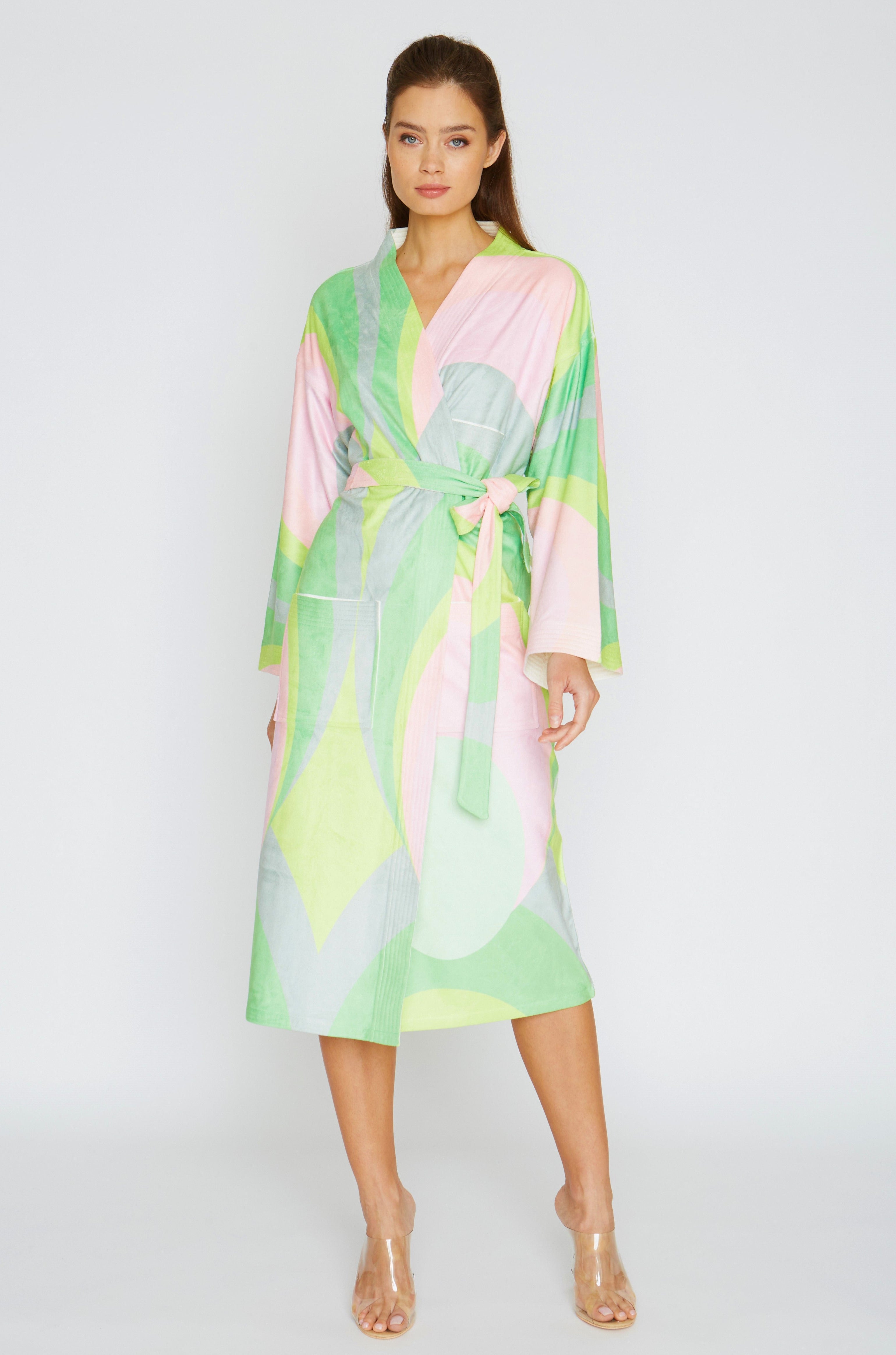 Diva Scoop Citron Kimono