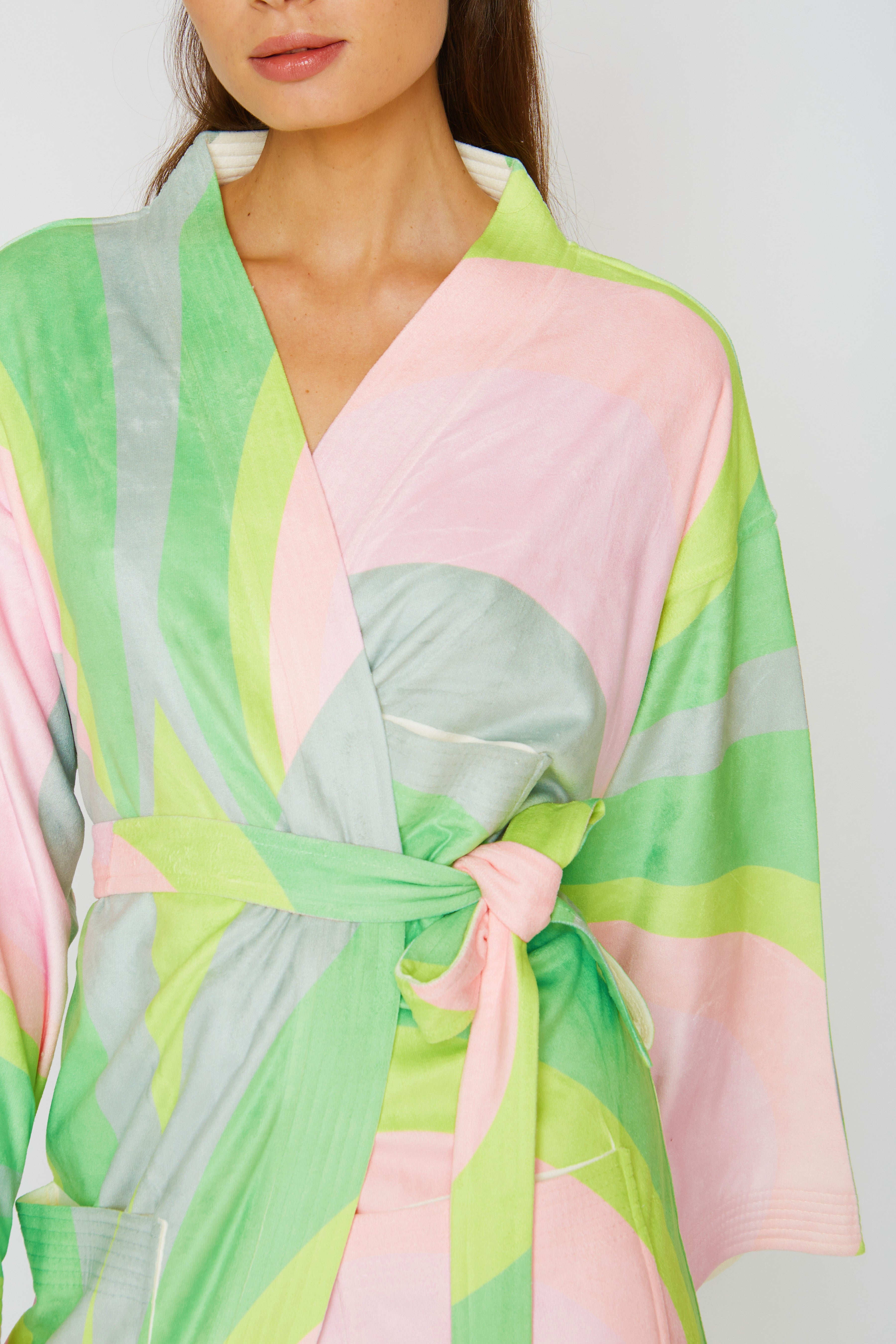 Diva Scoop Citron Kimono