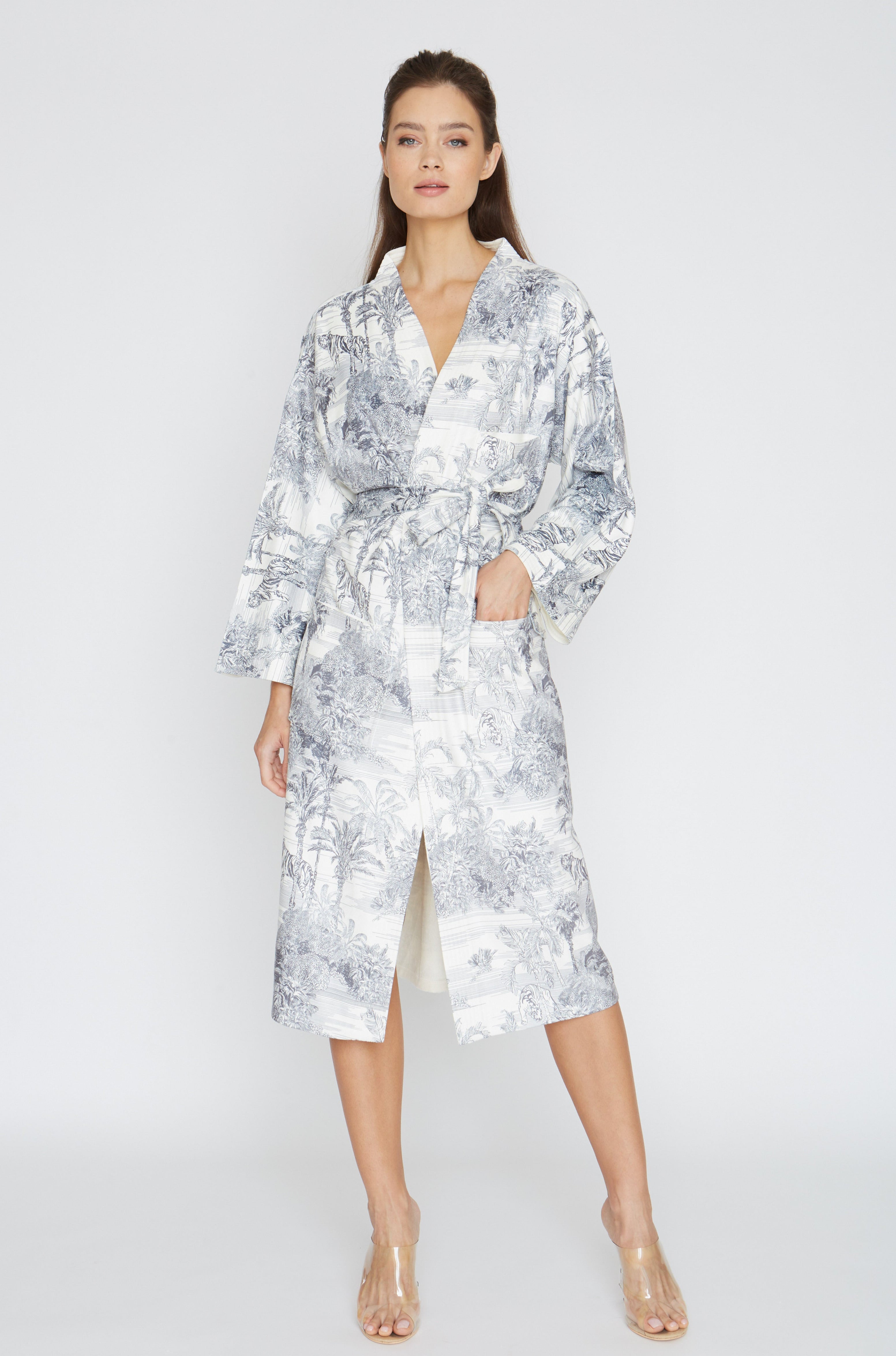 Landscape Grey Kimono