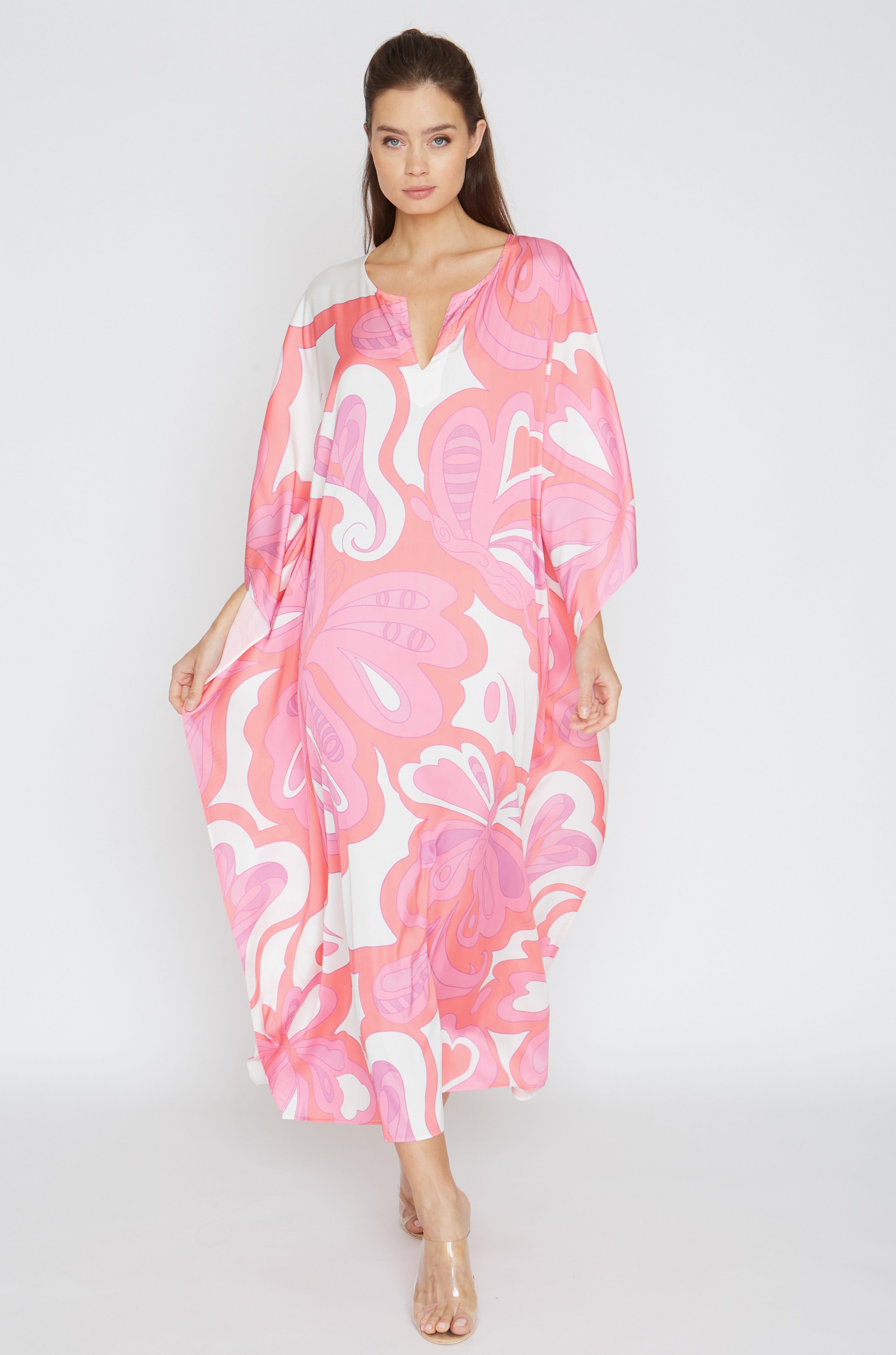 Pink Martini Long Caftan