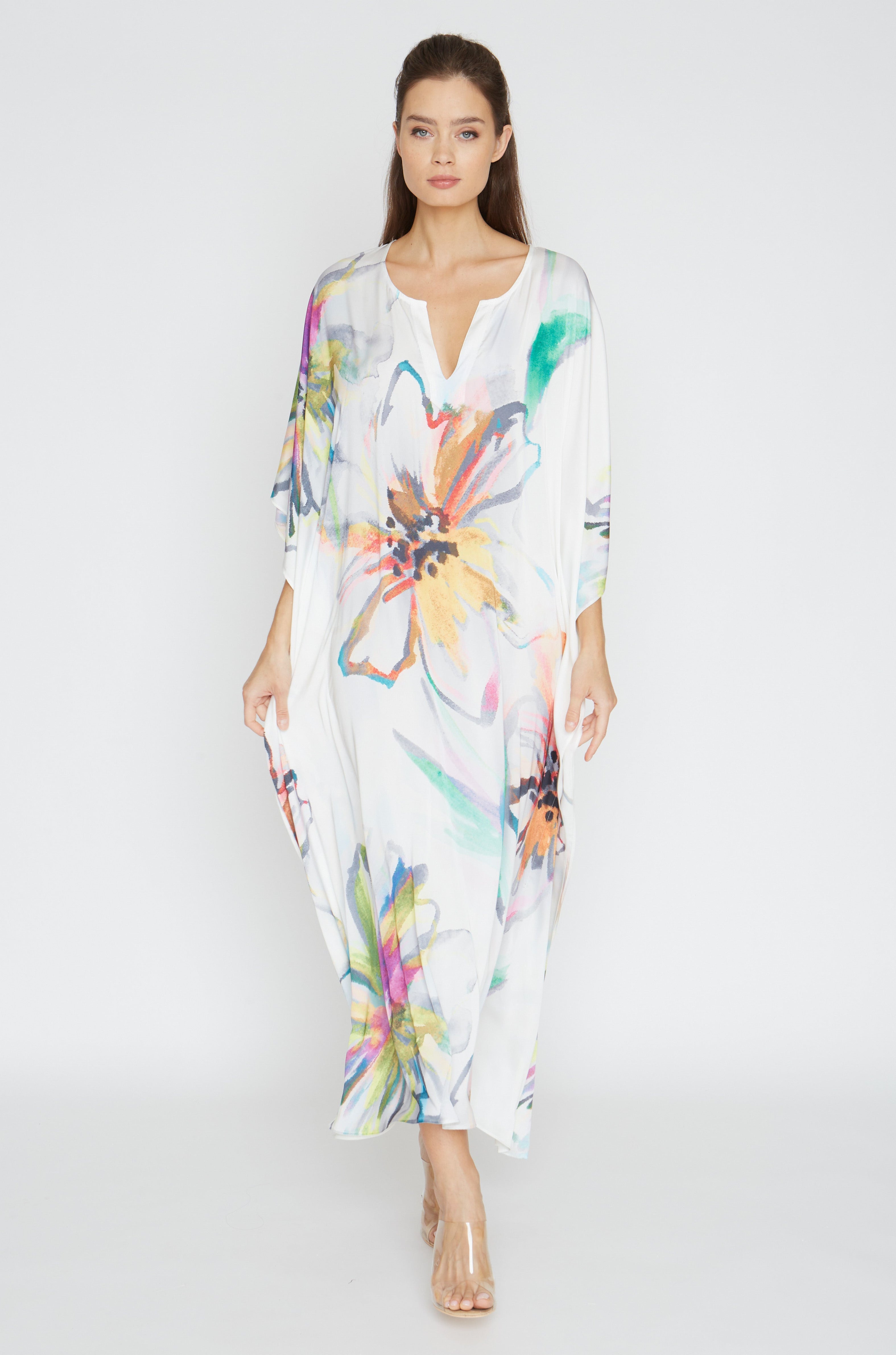 Aquarelle Long Caftan