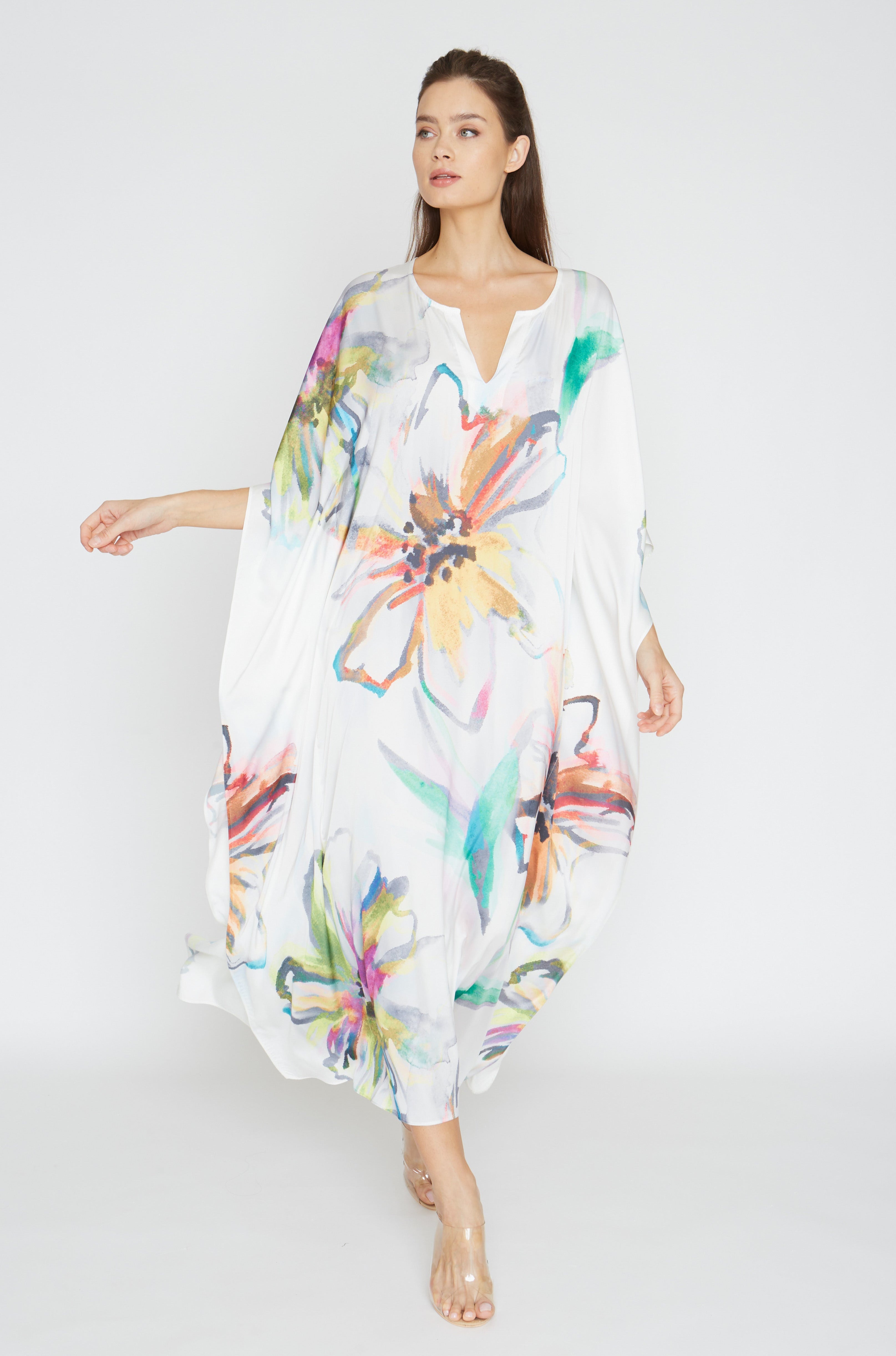 Aquarelle Long Caftan