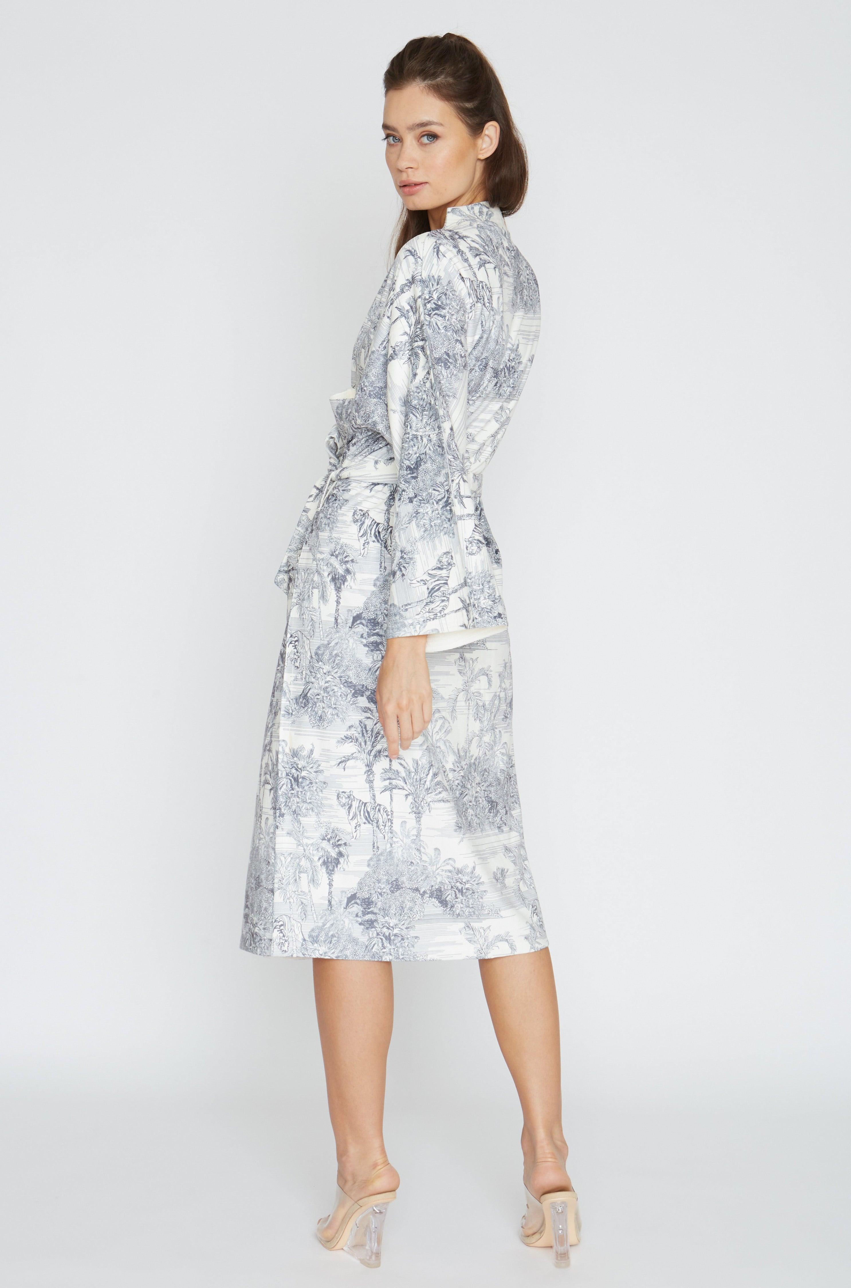 Landscape Grey Kimono