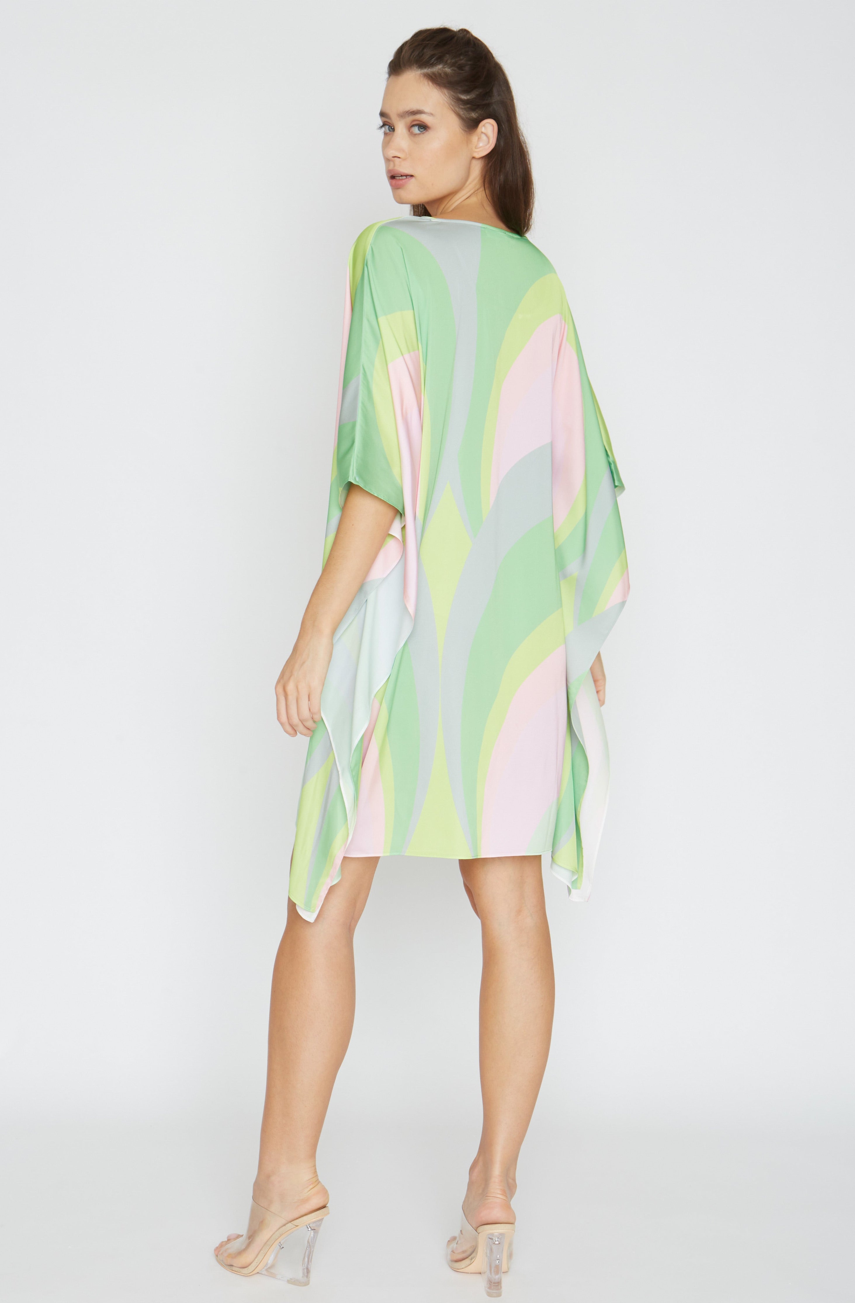 Diva Scoop Citron Short Caftan